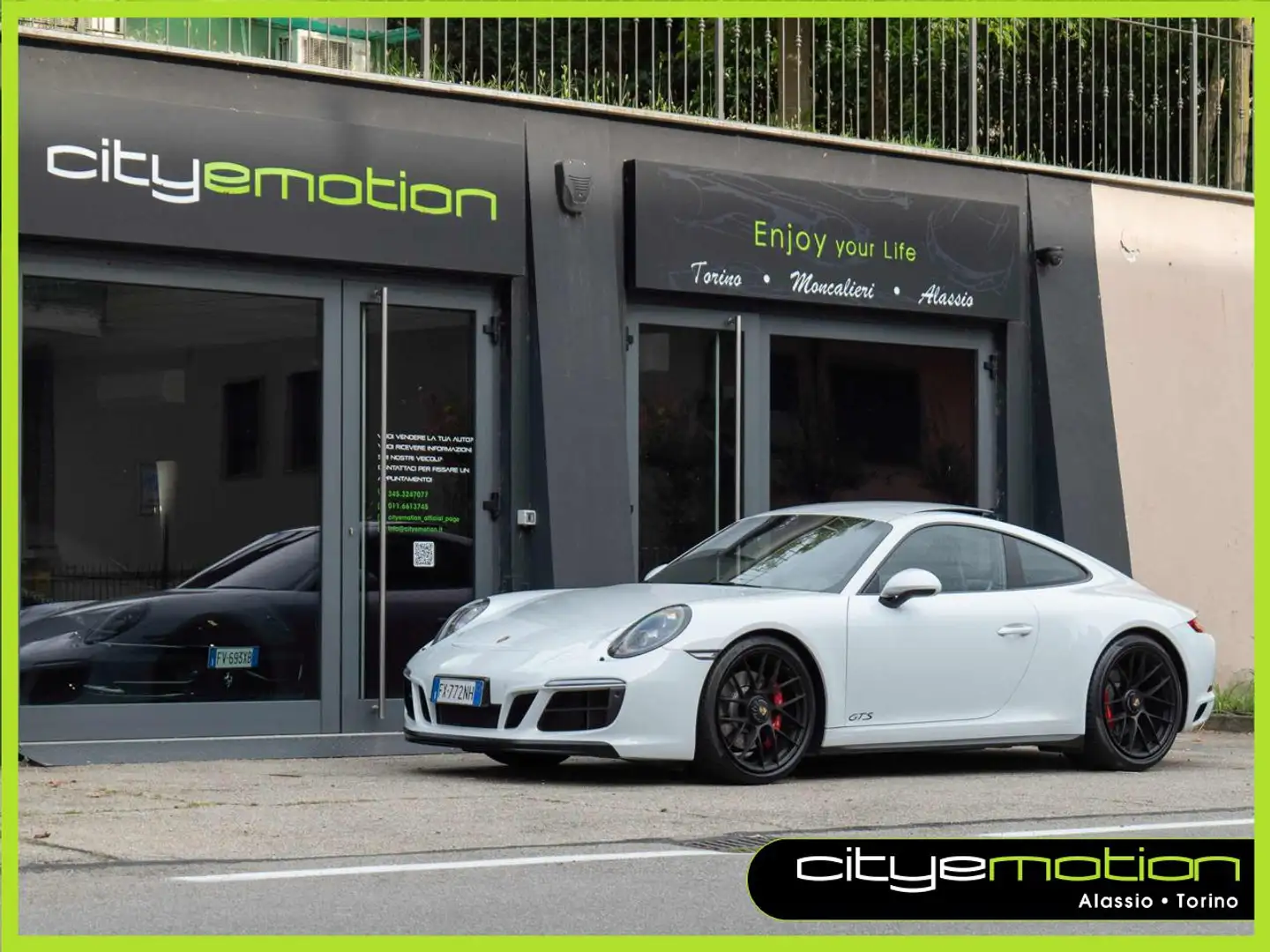 Porsche 991 GTS *SEDILI CARBONIO *BOOK SERVICE *FULL OPTIONAL Білий - 1
