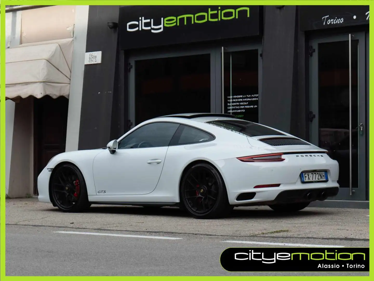Porsche 991 GTS *SEDILI CARBONIO *BOOK SERVICE *FULL OPTIONAL Білий - 2