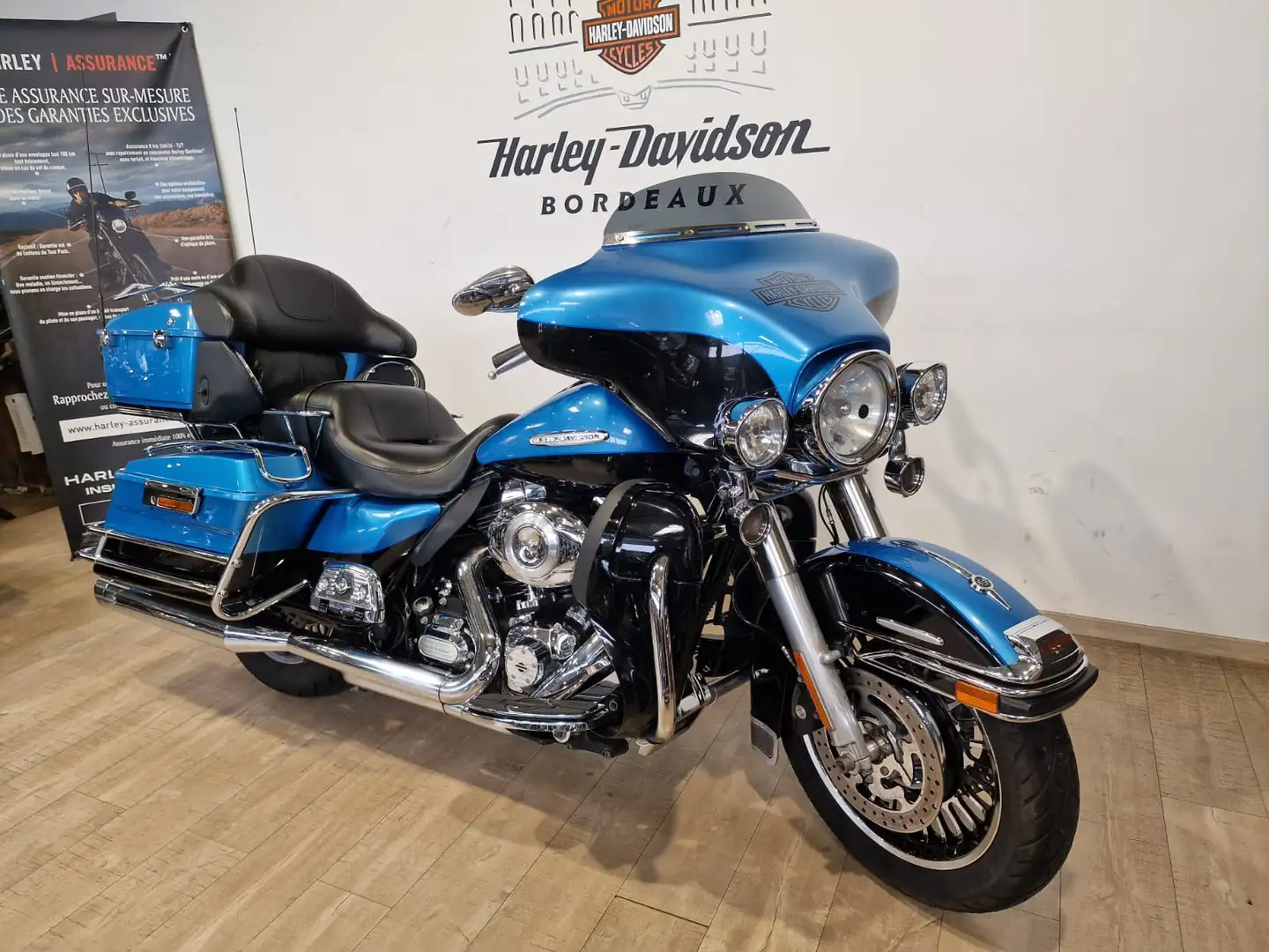 Harley-Davidson Ultra Limited Bleu - 2