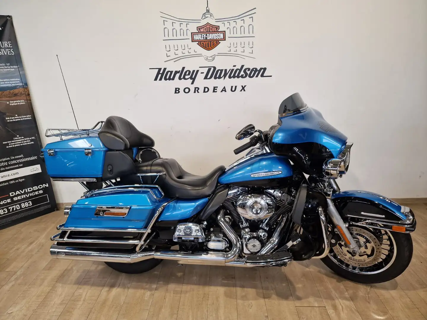Harley-Davidson Ultra Limited Bleu - 1