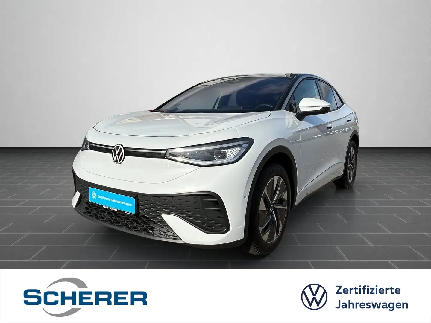 Volkswagen ID.5 Pro 77 kWh Wärmep+ACC+Navi+App+Kamera+20"+S Weiß - 1