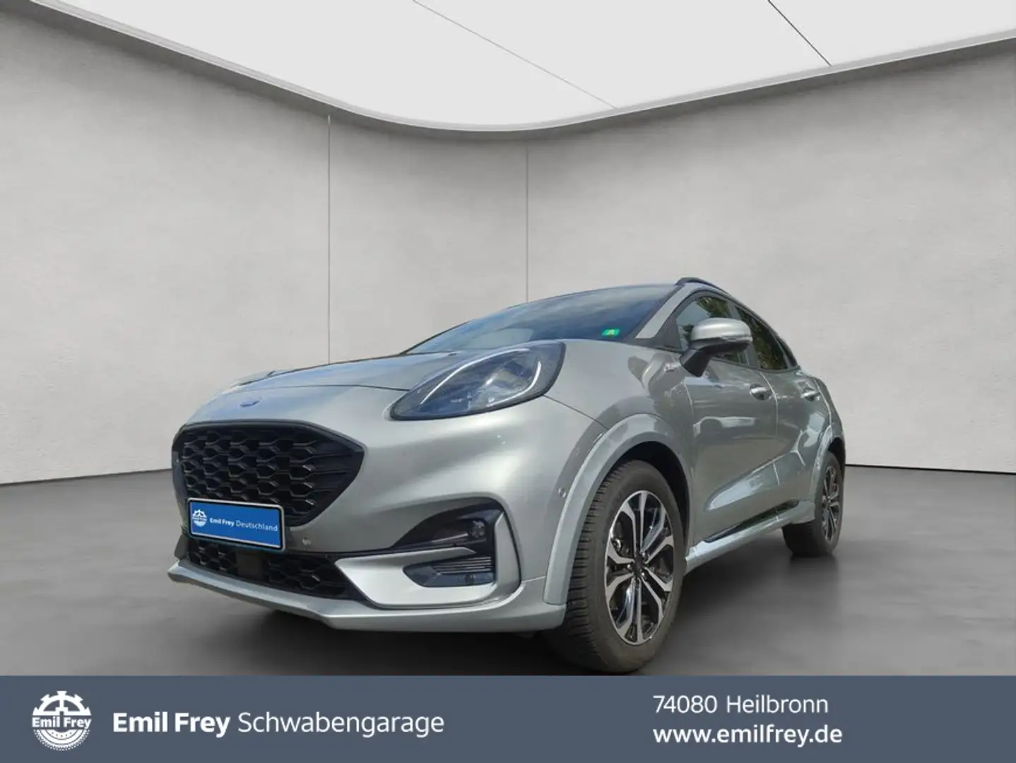 Ford Puma 1.0 EcoBoost Hybrid Aut. ST-LINE X Silber - 1