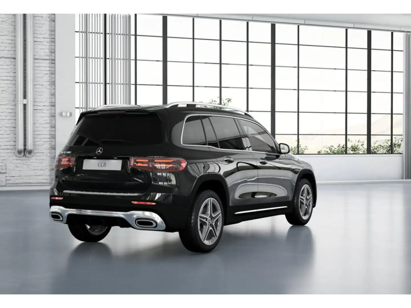 Mercedes-Benz GLB 180 /AMG/MBUX/Wide/Navi/Cam/MBeam/Totw/AUT Schwarz - 2