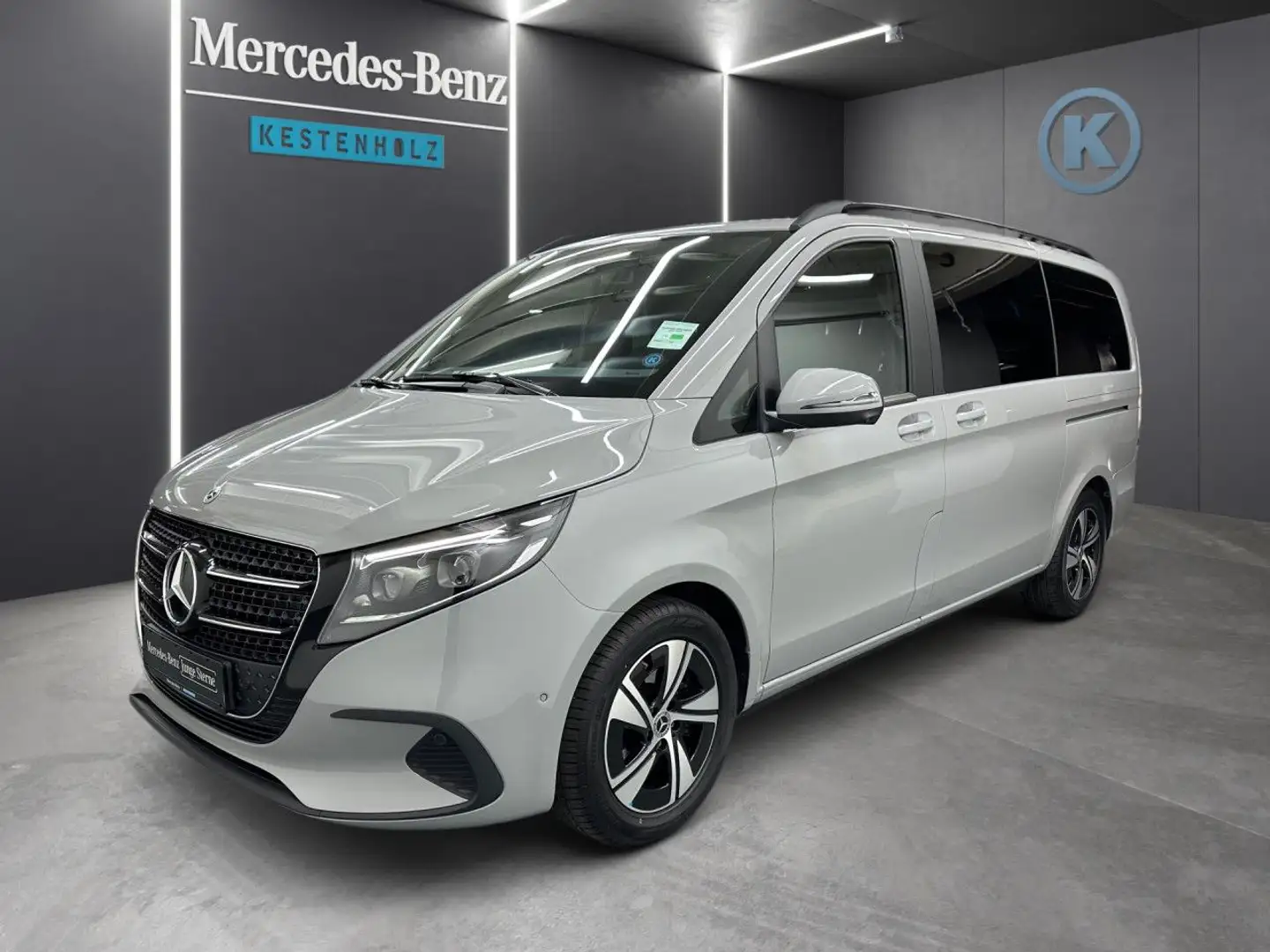 Mercedes-Benz V 250 d lang WideScreen 360° Multibeam AHK 9G Temp Grau - 2