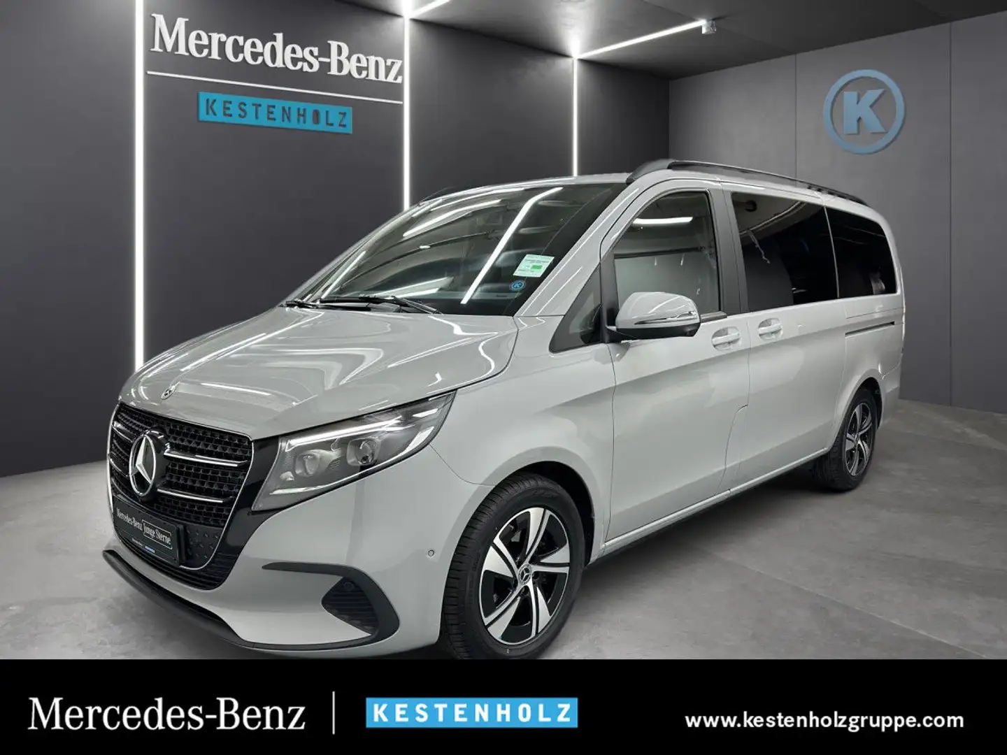 Mercedes-Benz V 250 d lang WideScreen 360° Multibeam AHK 9G Temp Grau - 1
