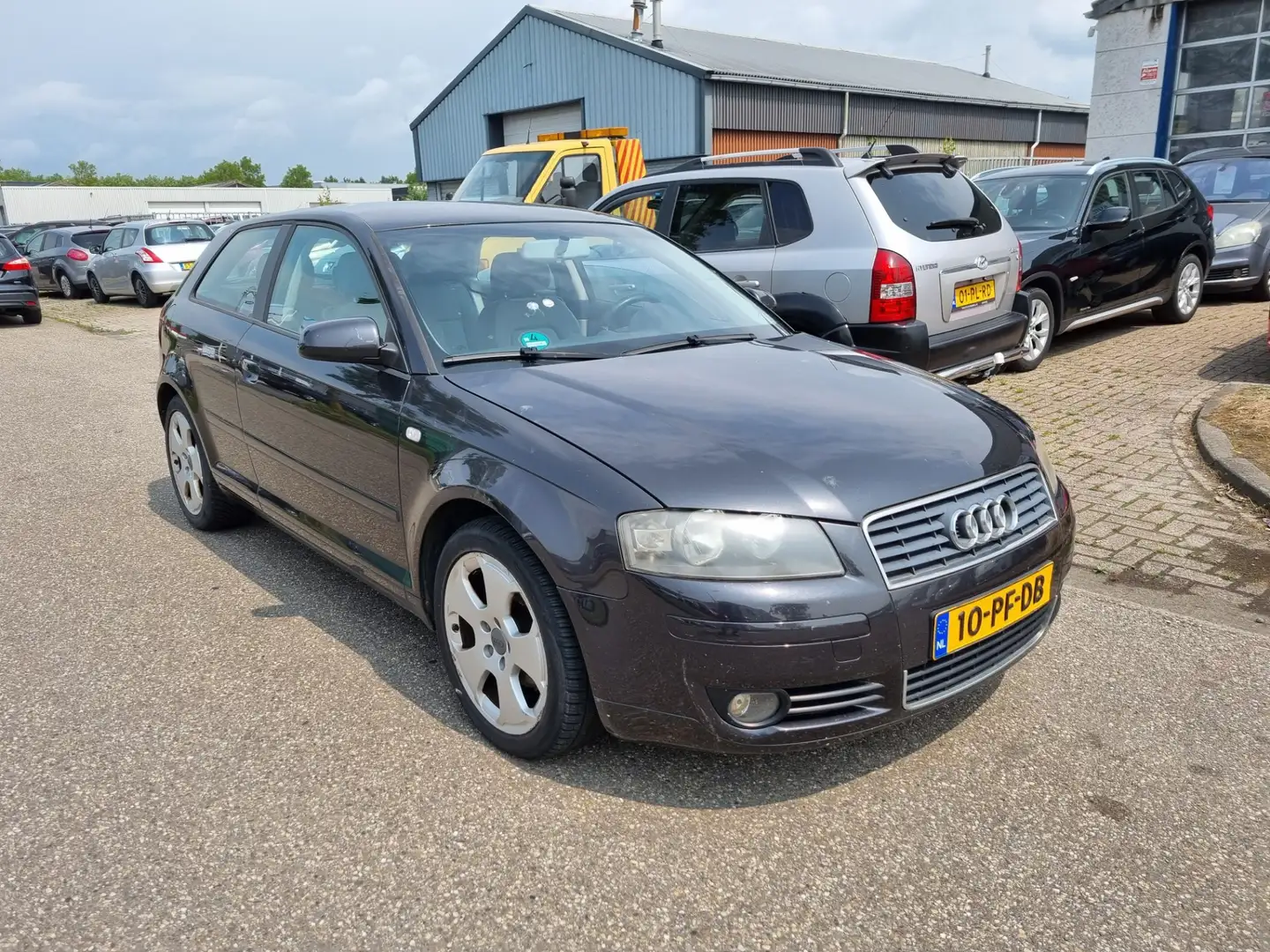 Audi A3 1.6 FSI Ambition Clima Bj:2004 NAP! Grijs - 2