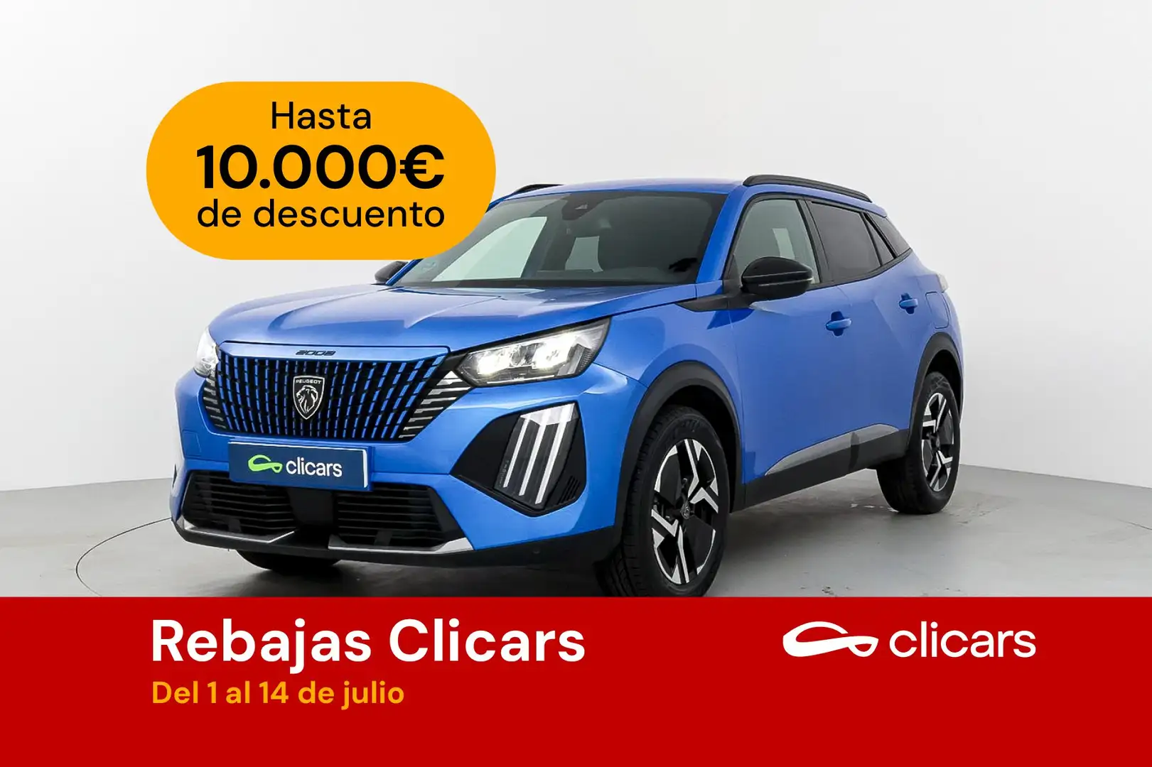 Peugeot 2008 1.2 PureTech S&S Allure 100 Azul - 1