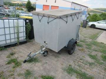 PKW/Quad/ATV Anhänger Kasten mit Plane DICHT