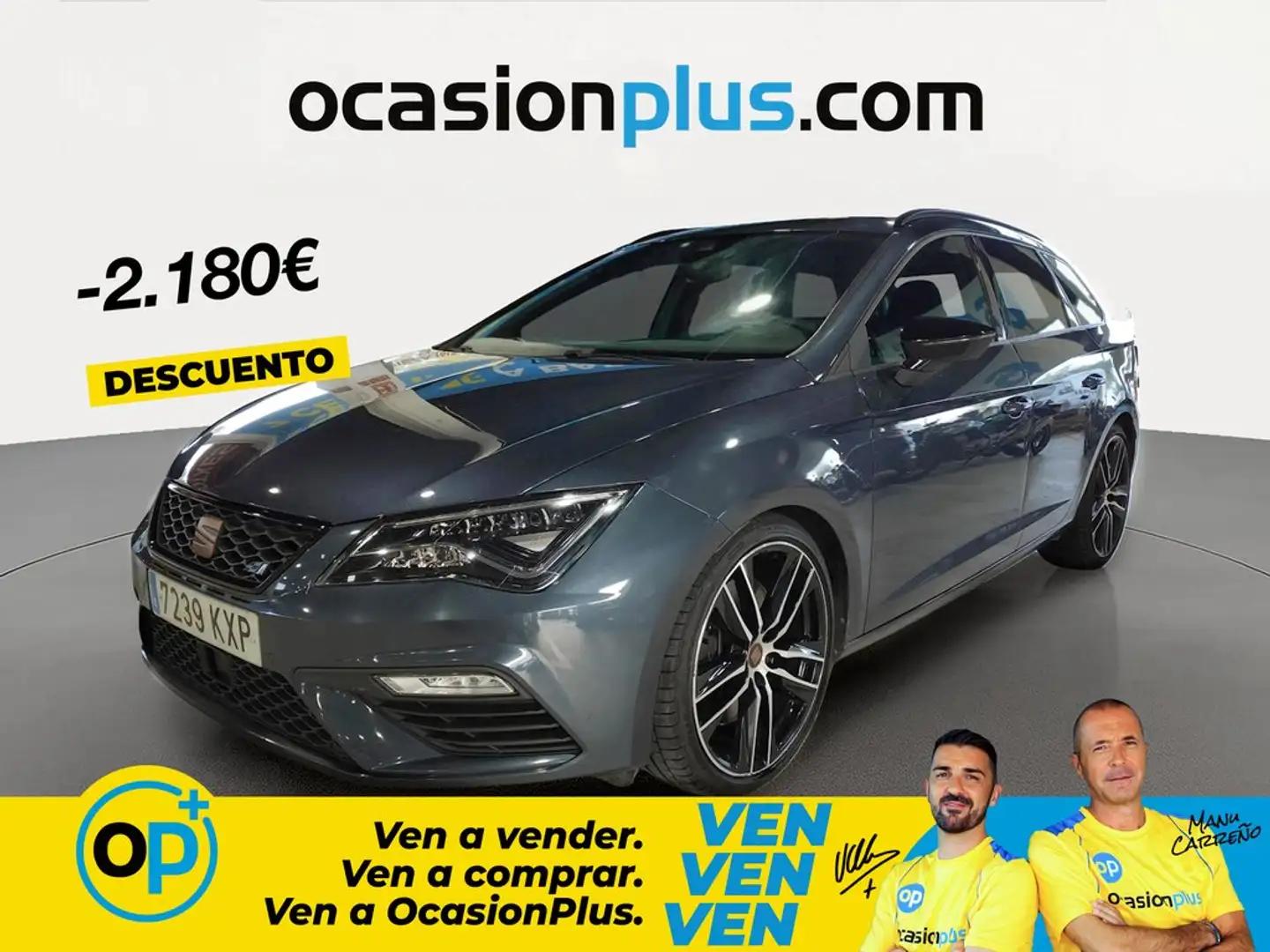SEAT Leon ST 2.0 TSI S&S Cupra 4Drive DSG7 300 Gris - 1