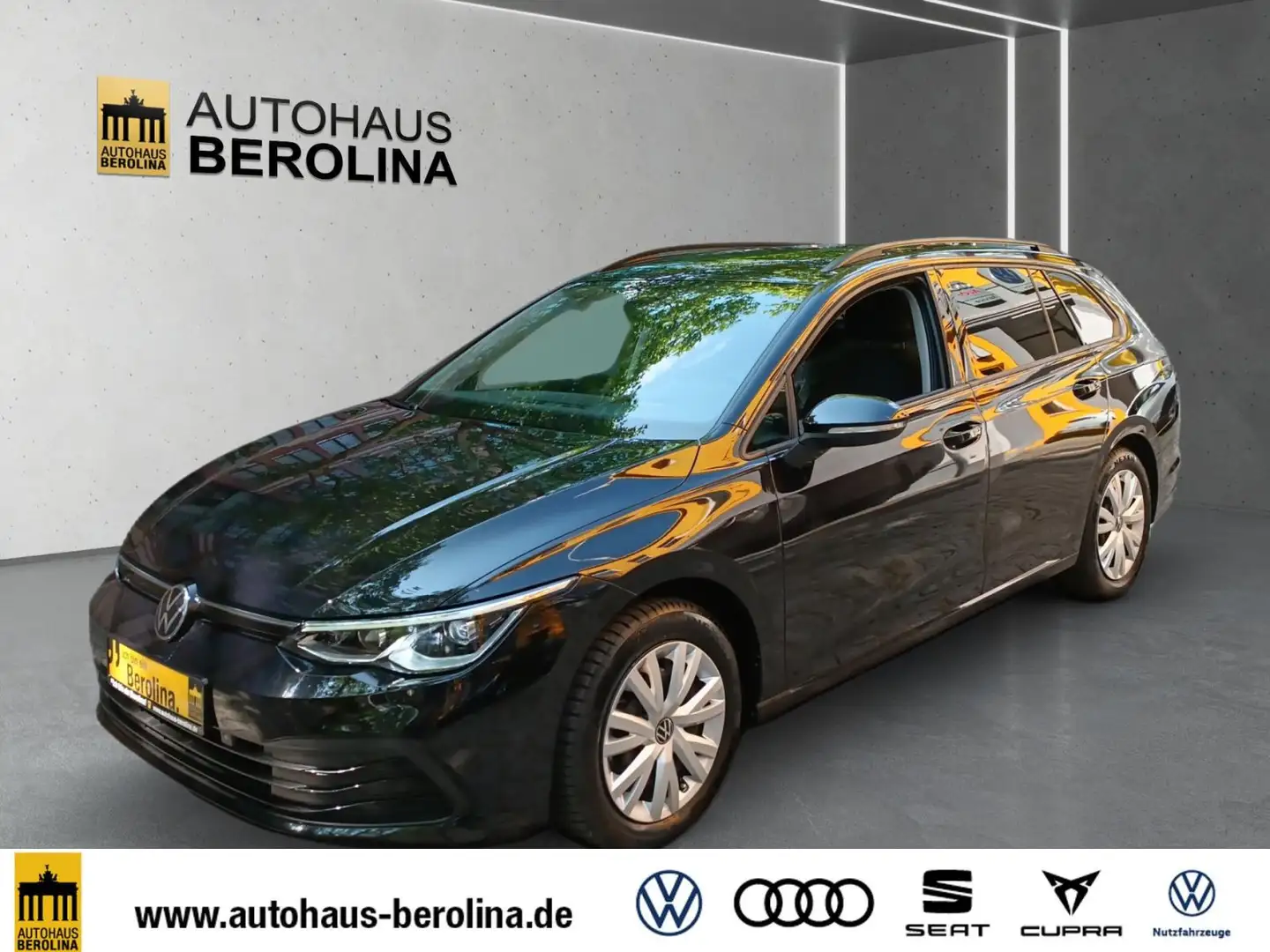 Volkswagen Golf Variant Golf VIII Variant 1.5 eTSI Life DSG *HuD*NAVI* Schwarz - 2