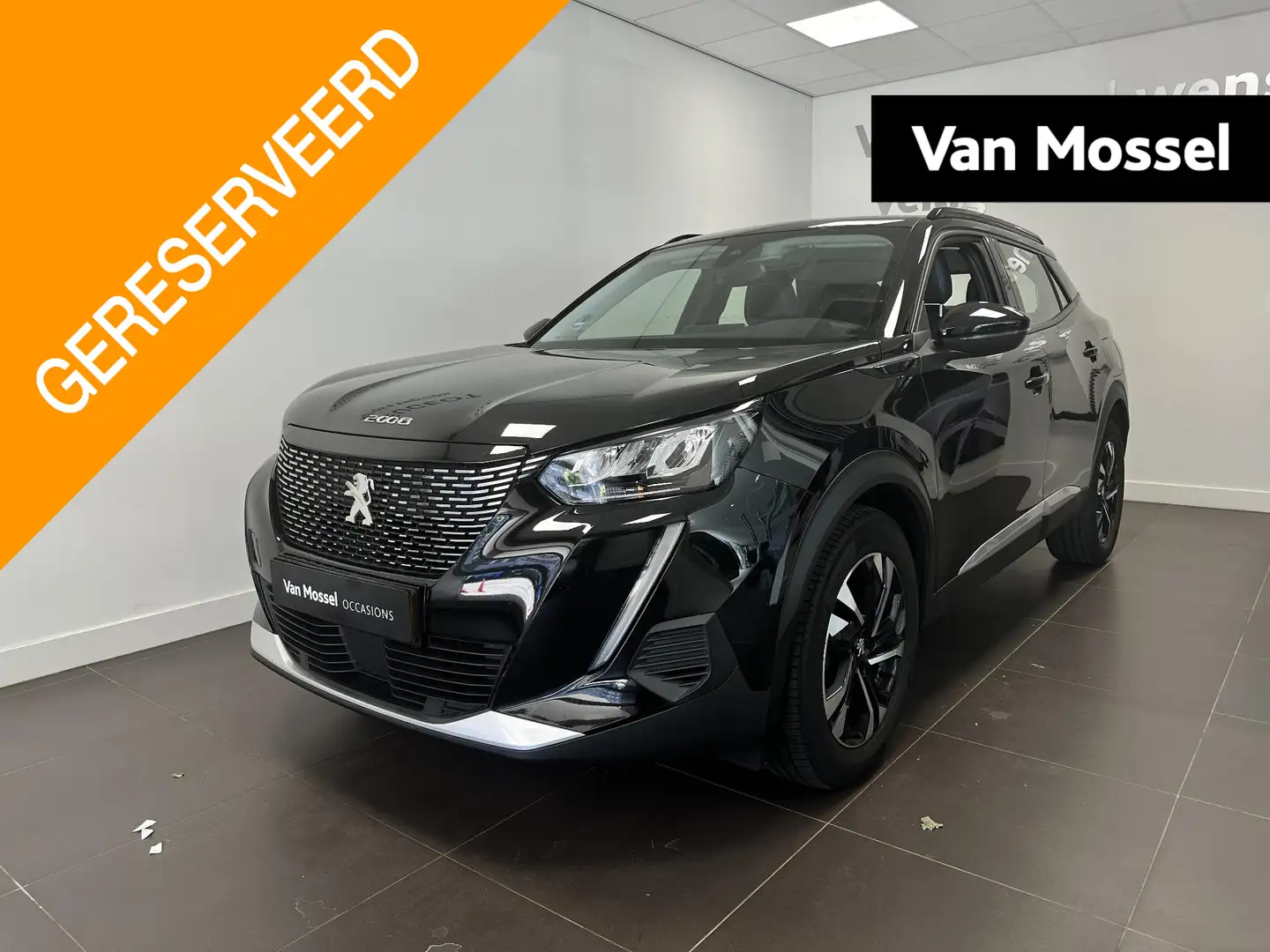 Peugeot 2008 1.2 PureTech Allure | Navigatie | Camera | Apple C Zwart - 1