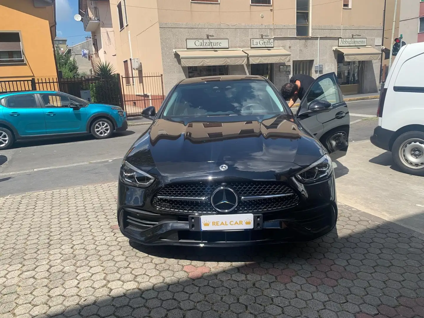 Mercedes-Benz C 220 Classe C Berlina d mhev AMG Line Advanced auto Negro - 1