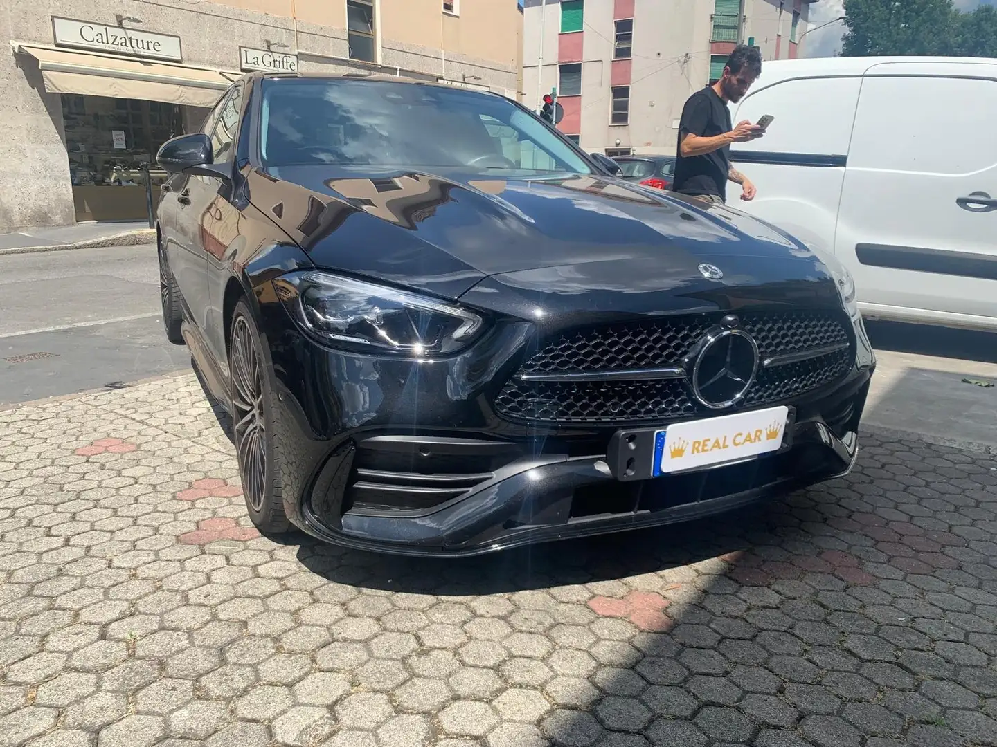 Mercedes-Benz C 220 Classe C Berlina d mhev AMG Line Advanced auto Noir - 1