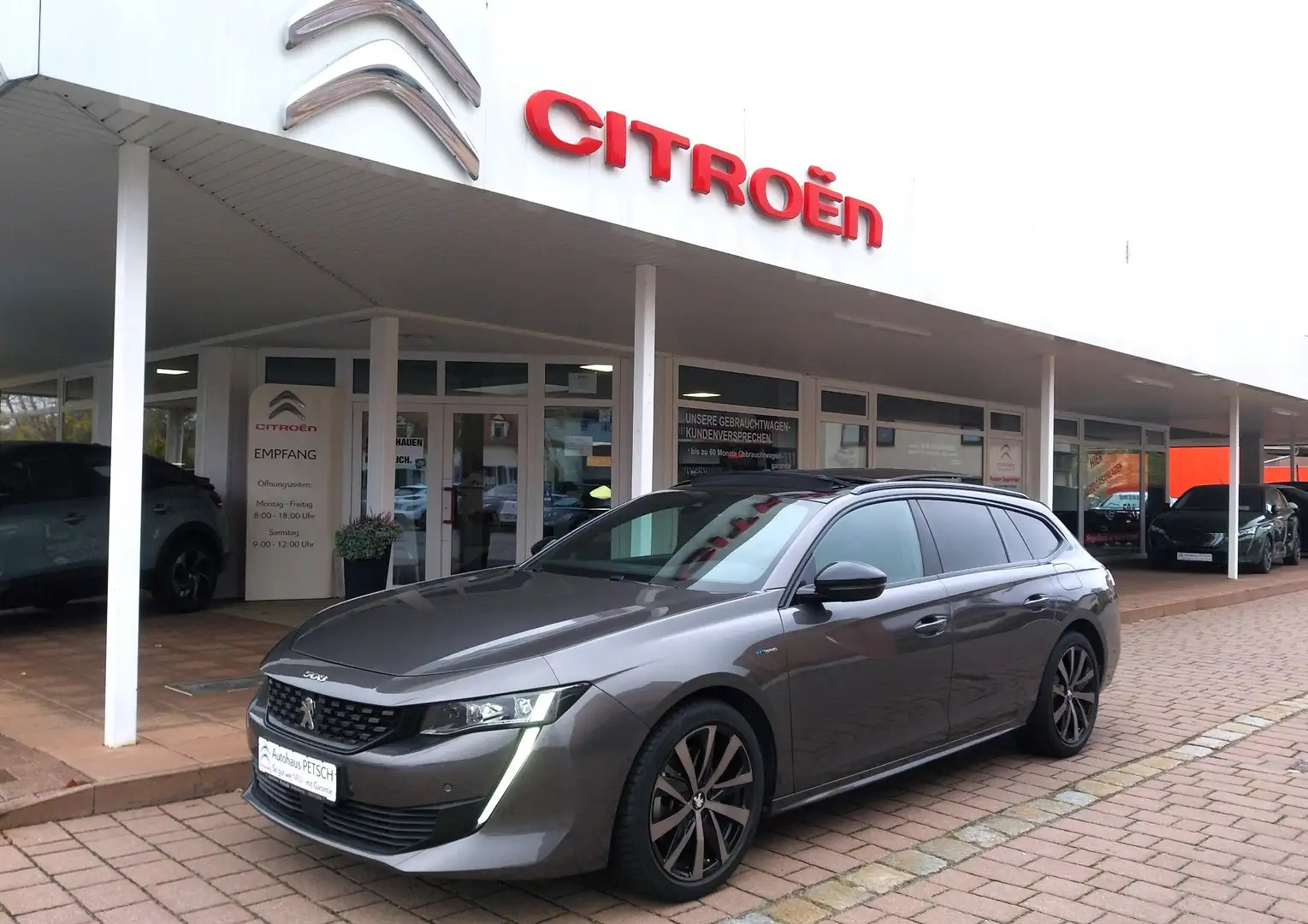 Peugeot 508 SW Plug-In Hybrid 225 GT *SCHIEBEDACH,NIGHTVISION* Gris - 1