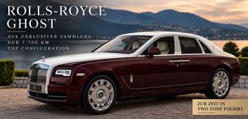 RR GHOST nur 7.700 KM aus exclusiver Sammlung Pannorama starlight headliner rear Theater BESPOKE