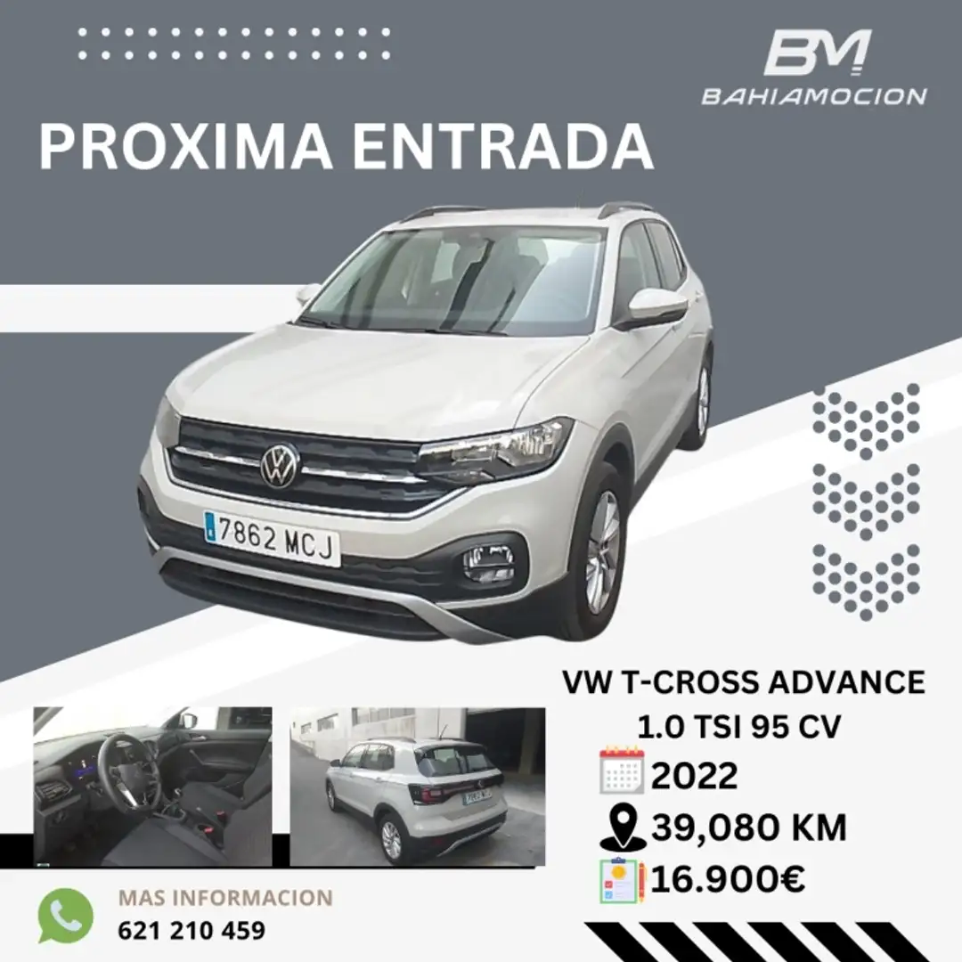 Volkswagen T-Cross 1.0 TSI Advance Beige - 1