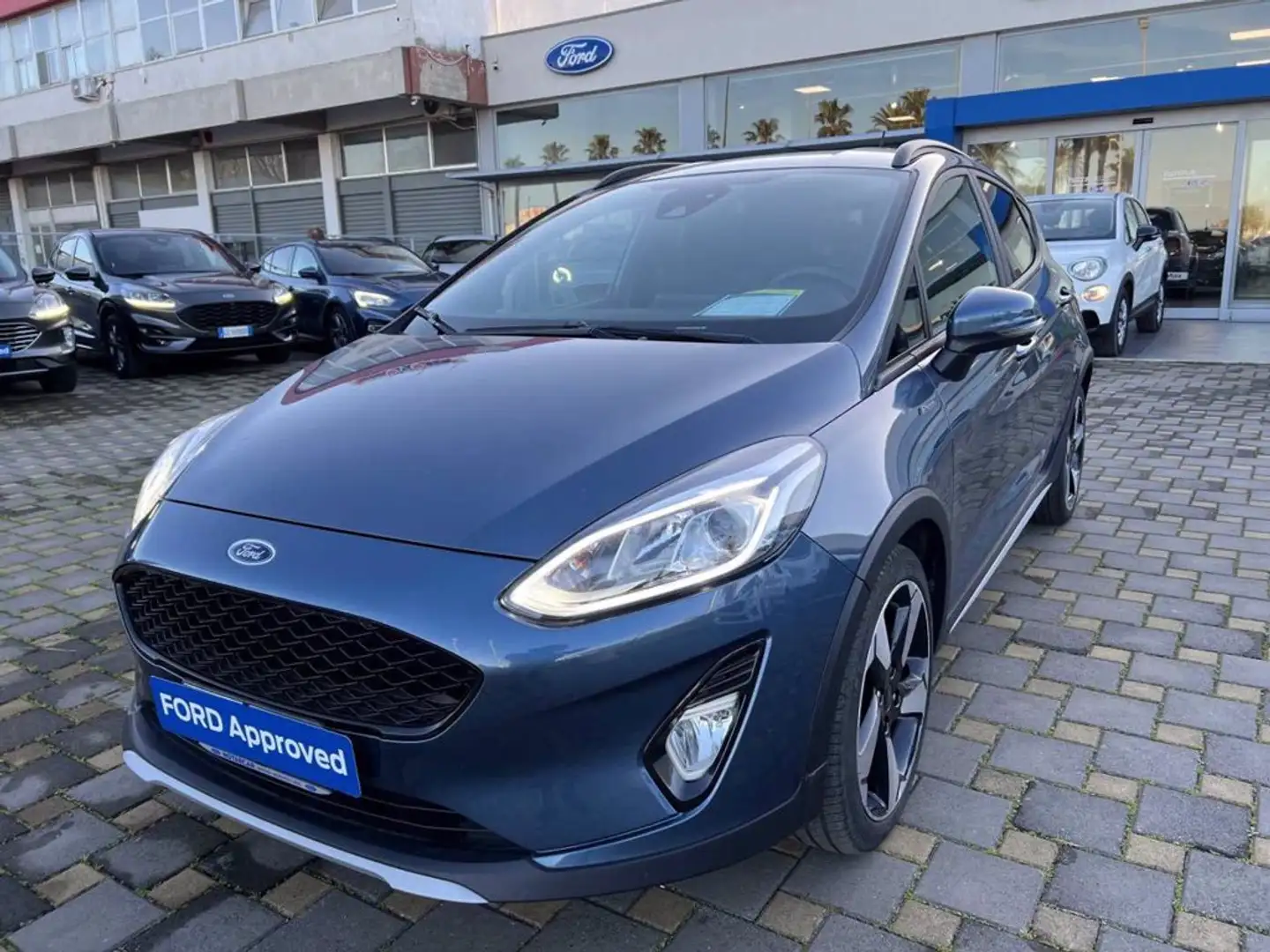 Ford Fiesta 1.0 Ecoboost Hybrid 125 CV 5 porte Active Azul - 1
