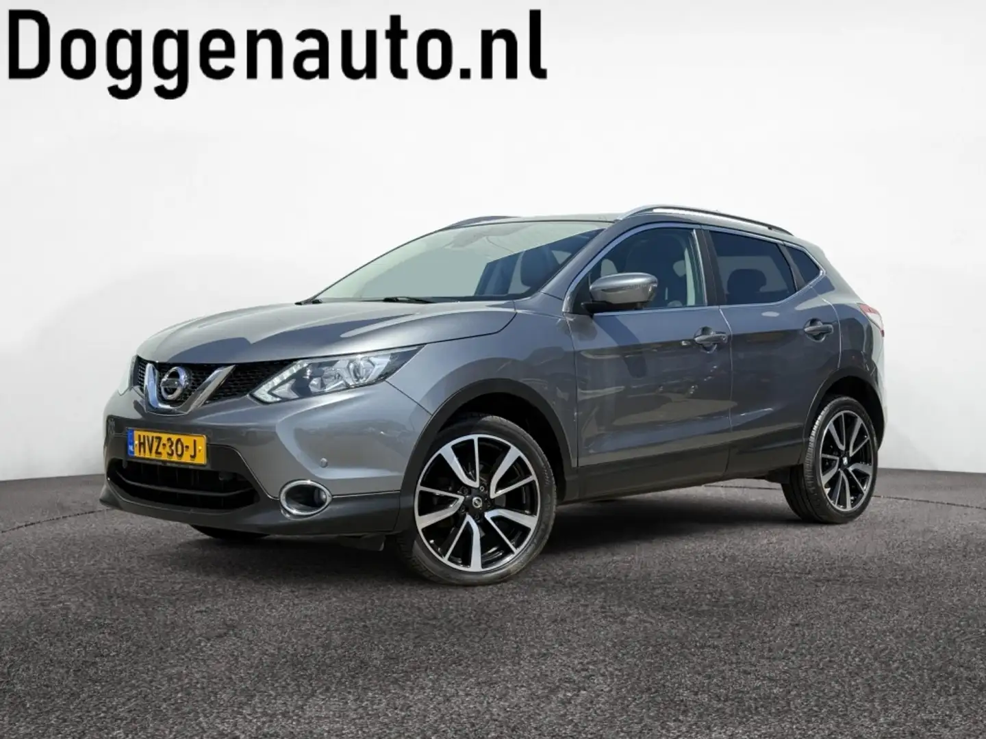 Nissan Qashqai 1.2 Tekna Pano Naci PDC 360 camera Grey - 1