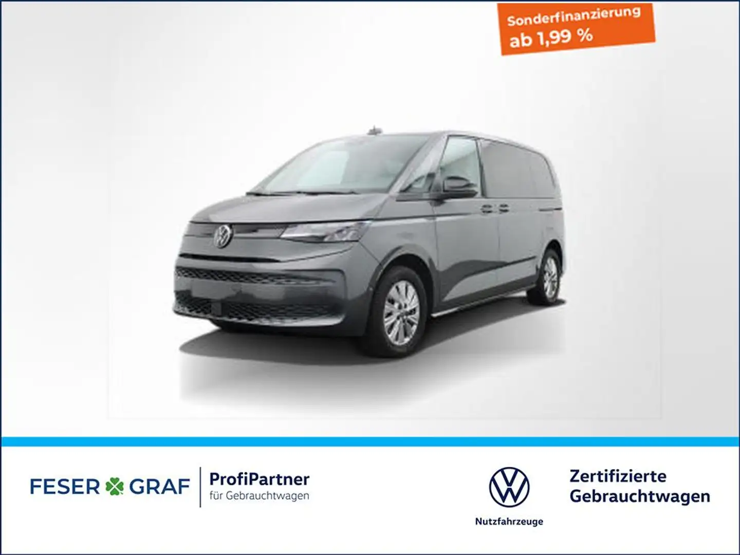 Volkswagen T7 Multivan 2.0TDI DSG 7Sitze AHK LED Rückfahrkamera Grau - 1