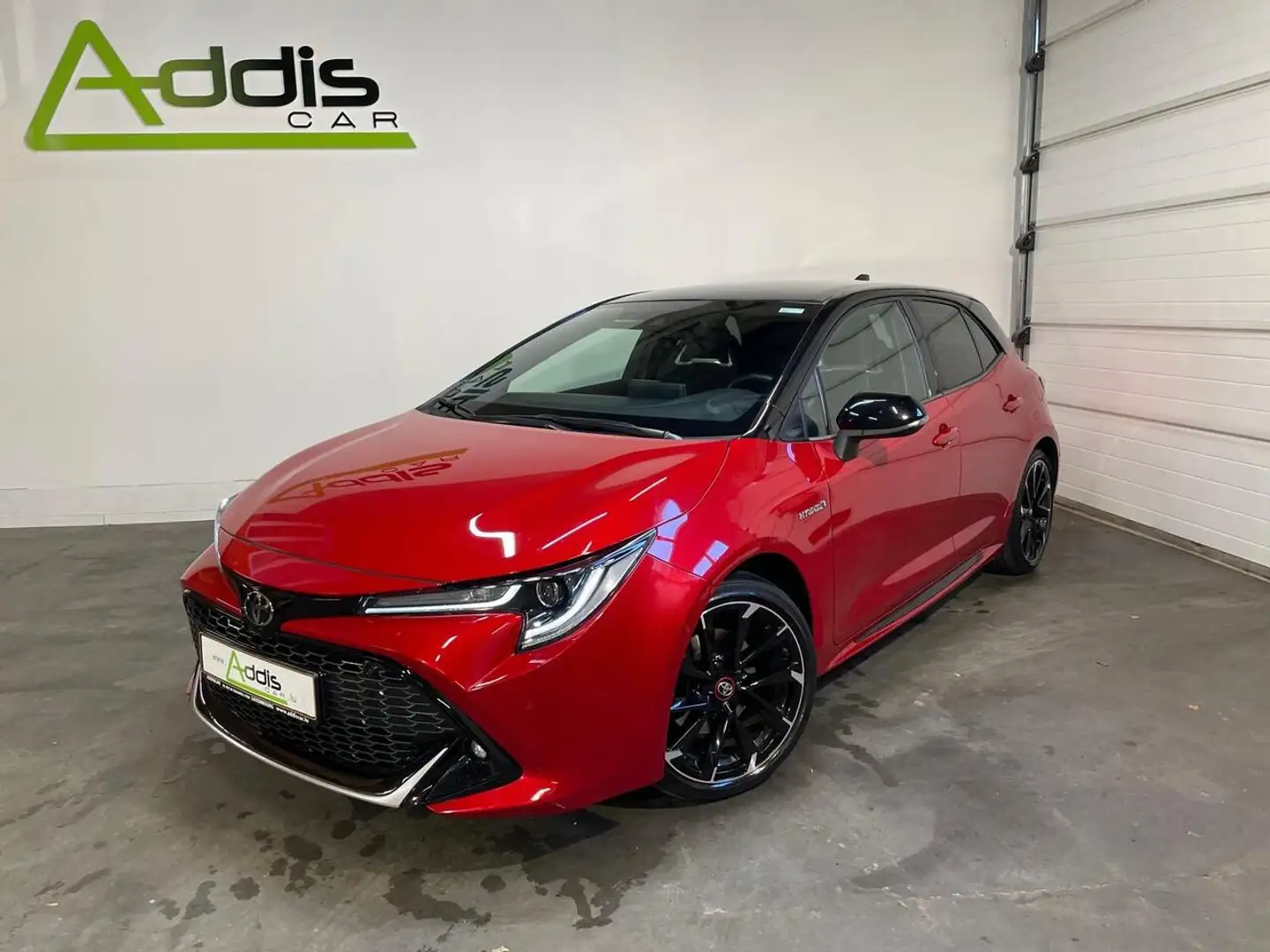 Toyota Corolla HYBRIDE 184H GR SPORT GPS Rouge - 1