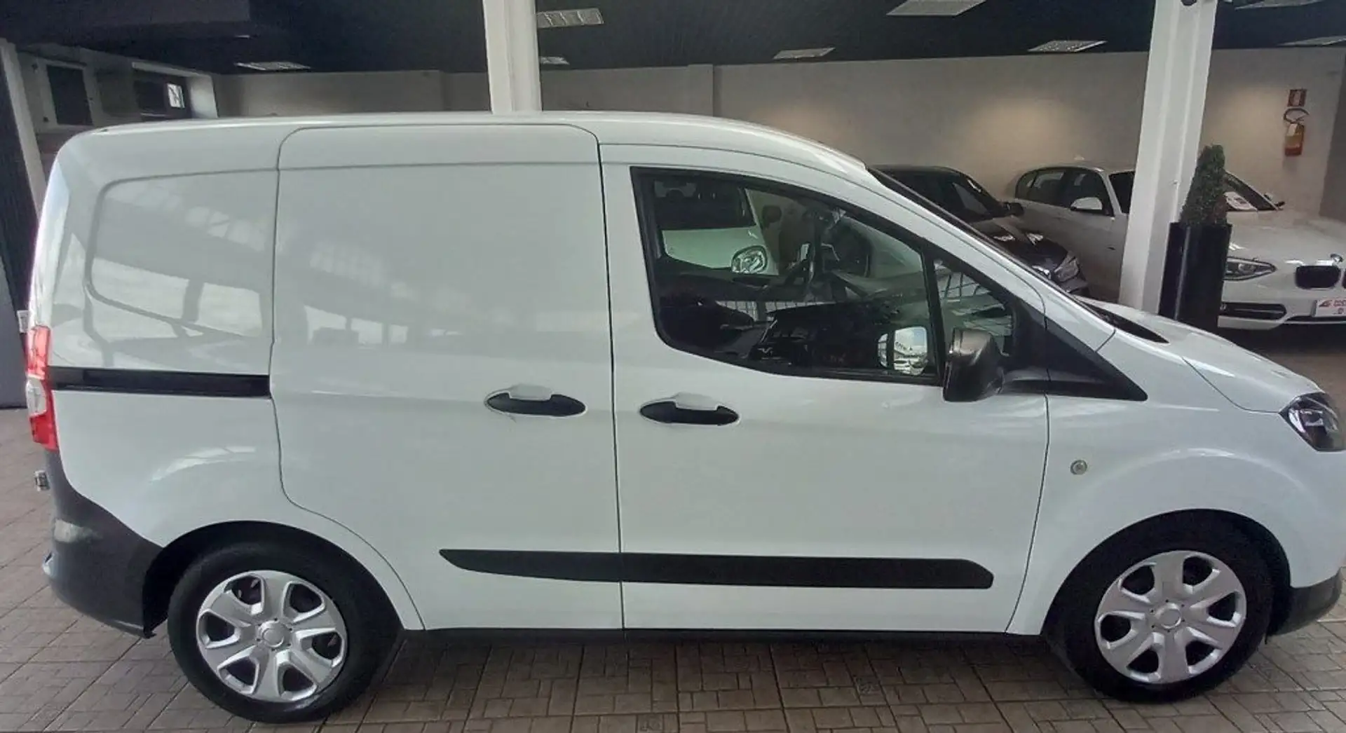 Ford Transit Courier 1.0 EcoBoost 100CV Van Trend Blanc - 2