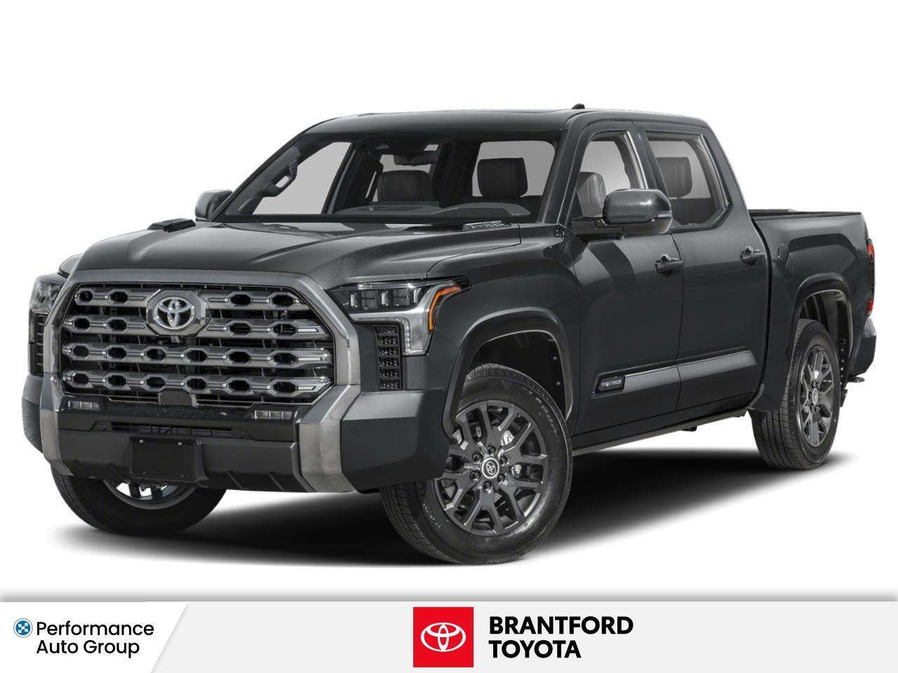 Gray 2026 Toyota Tundra Hybrid Pickup Truck Four-Wheel Drive Automatic