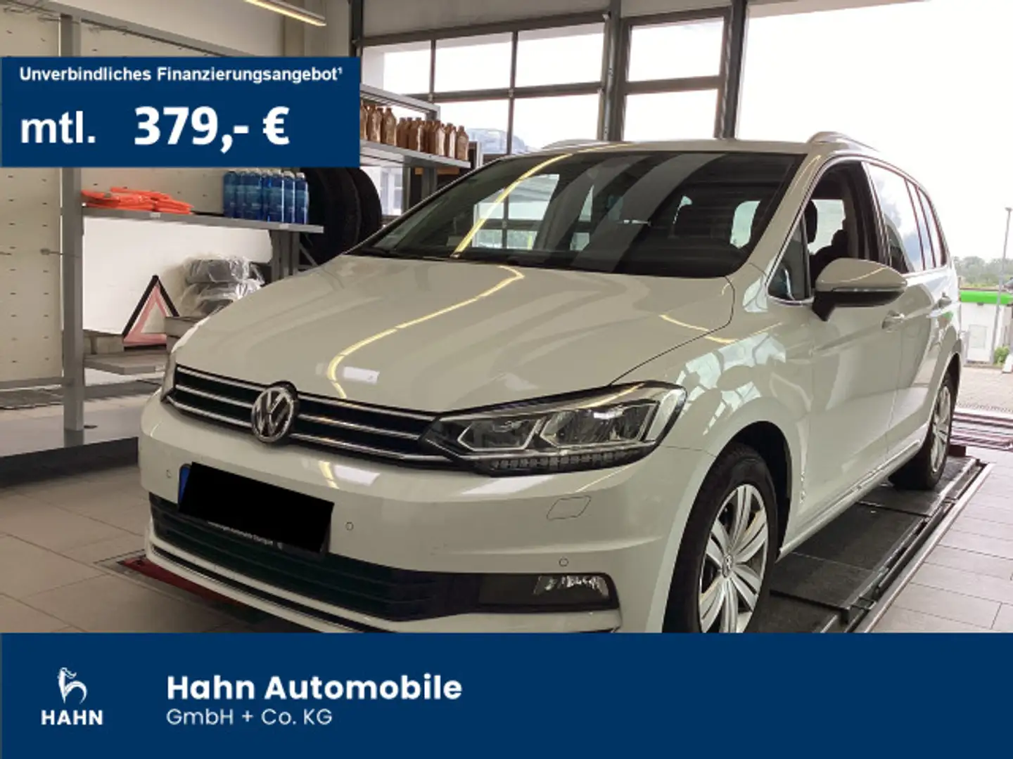 Volkswagen Touran 1.5TSI DSG Highline 7-Sitzer Navi ACC LED Weiß - 1