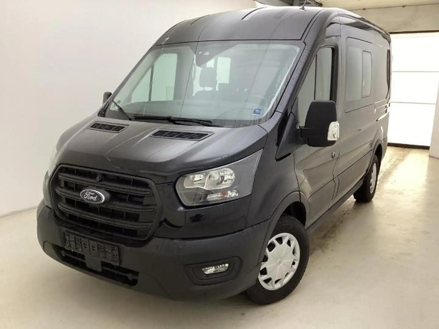 Ford Transit 350 L2 Trend Doppelkabine Fahrtenschreiber AHK Schwarz - 1