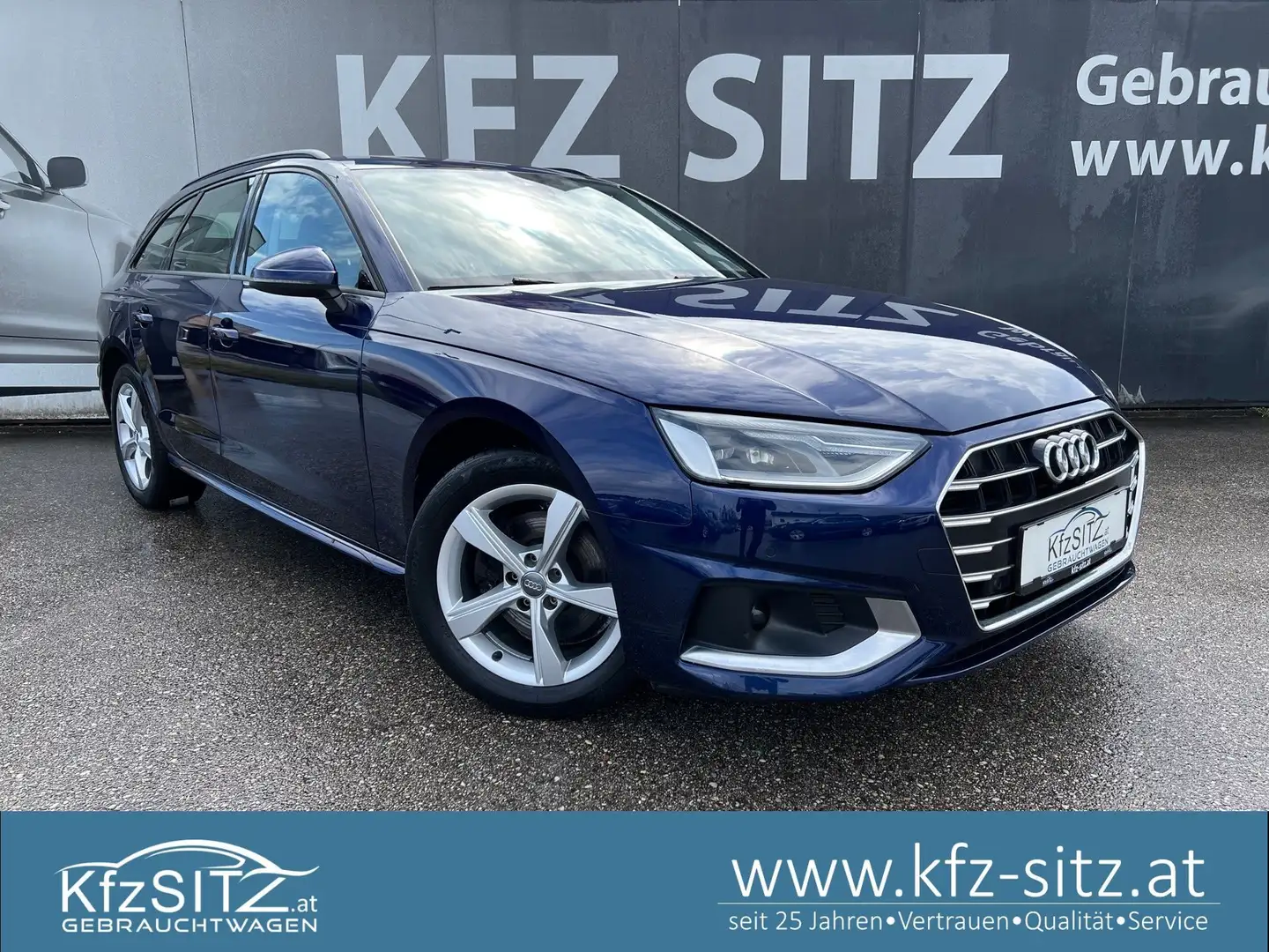 Audi A4 Avant 35 TDI advanced S-tronic| AHK Blau - 1