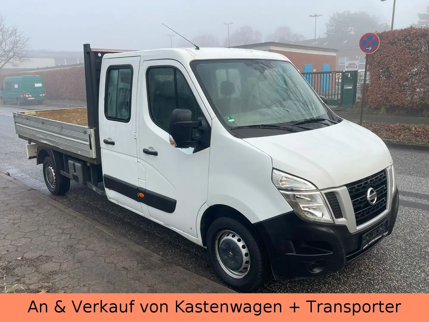 Nissan NV400 Pritsche Doppelkabine L3H1 3,5t Klima CoC Weiß - 1