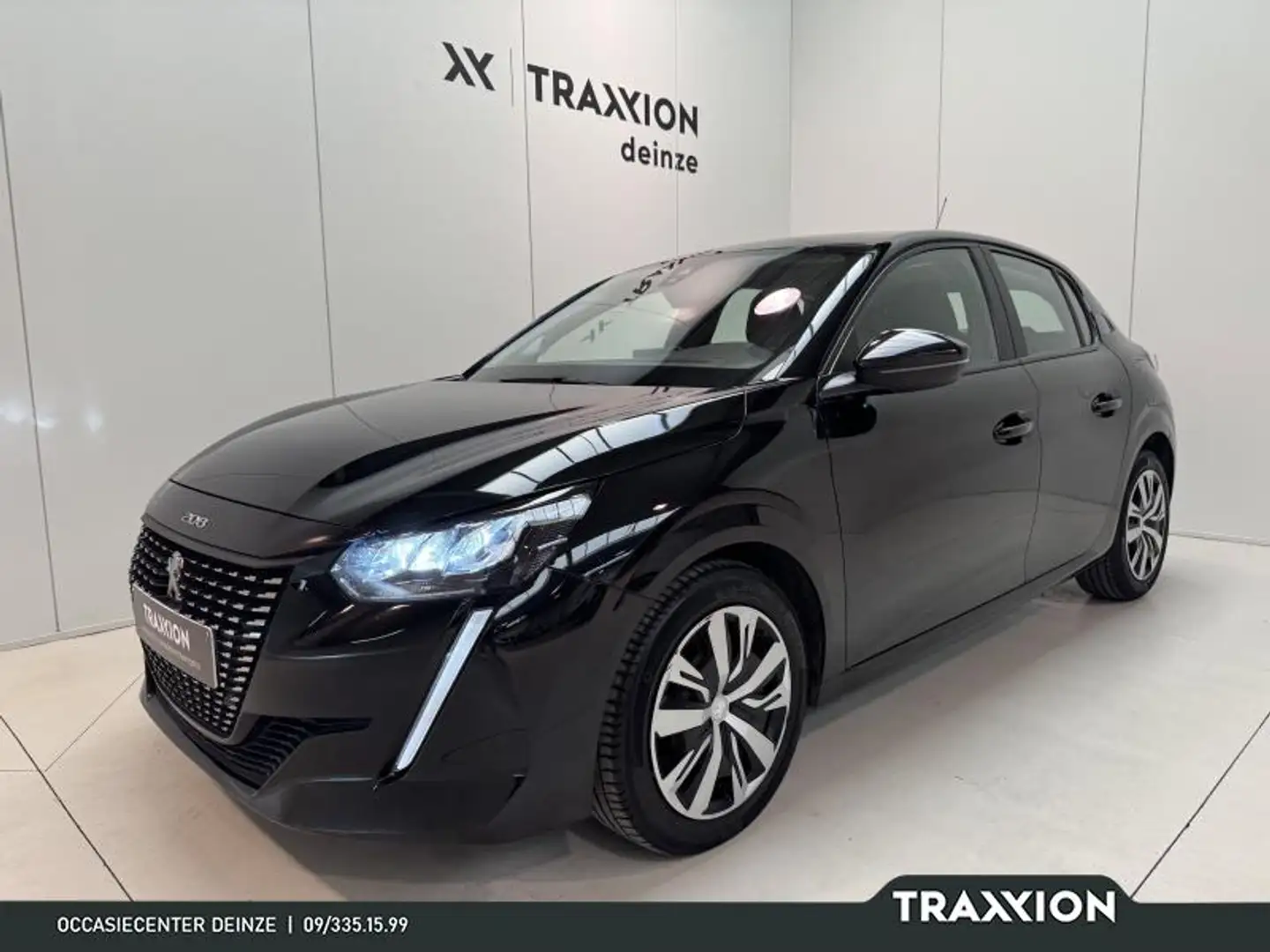 Peugeot 208 1.2i Active LED|CARPLAY|PDC|CRUISE|DAB Noir - 1
