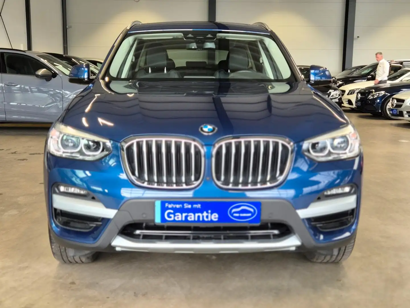 BMW X3 XDRIVE 20d XLINE LEDER PANO HUD SOUND AHK 360 Blau - 2