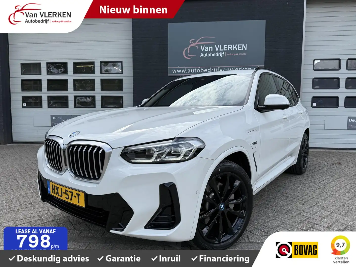 BMW X3 xDrive30e High Executive MSPORT BLACK EDITION PANO Wit - 1