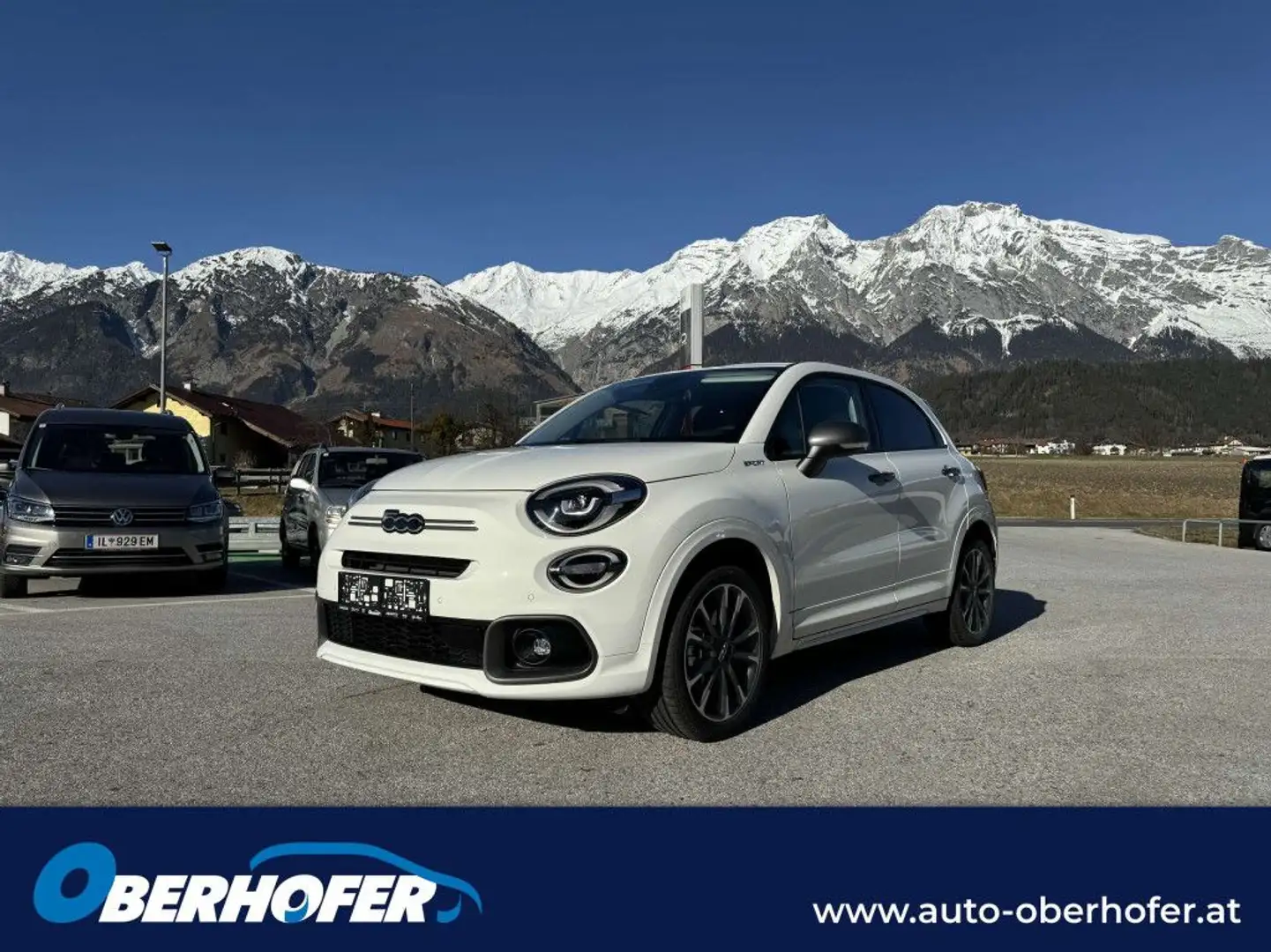 Fiat 500X Hybrid 130 eDCT7 Sport Aut. Weiß - 1