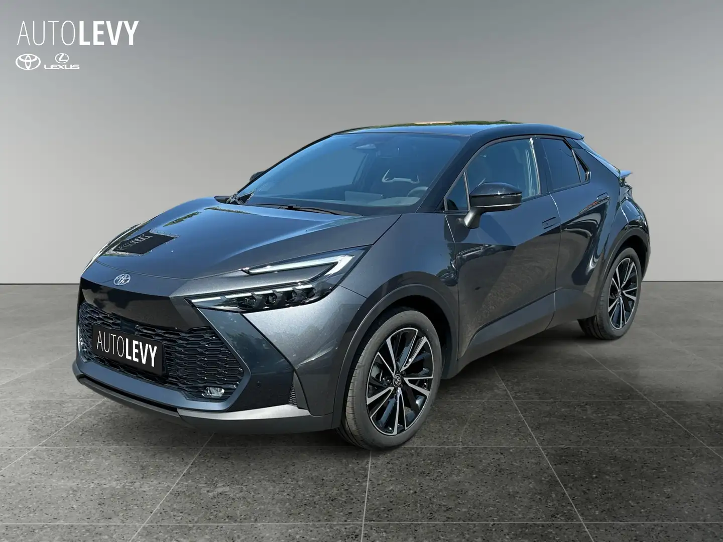 Toyota C-HR 2.0 Hybrid Lounge *CARPLAY*AA*JBL*PANO* Gris - 2