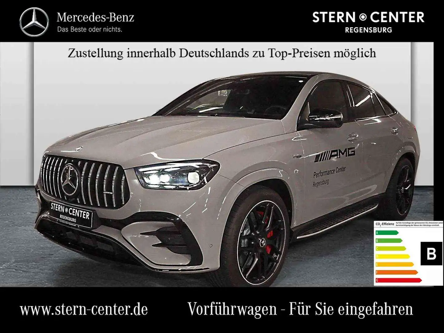 Mercedes-Benz GLE 53 AMG HYBRID 4MATIC+ Coupé AMG Wide Sitzklima SHD Grau - 1