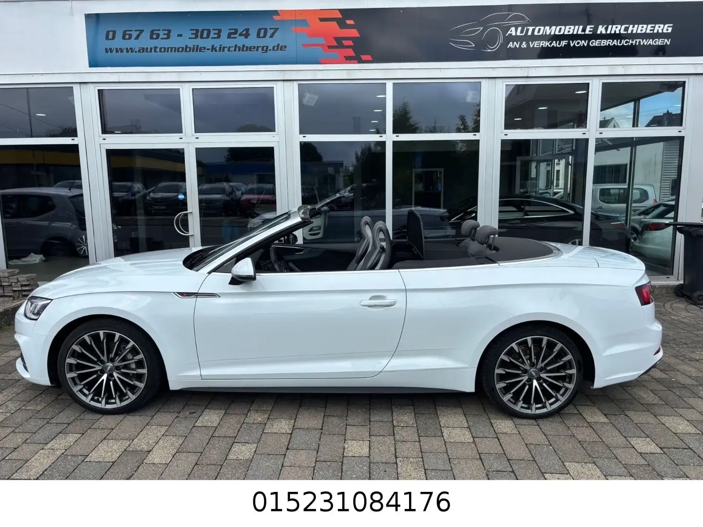 Audi A5 Cabriolet S line Sport-Paket / Plus Automatik Weiß - 2