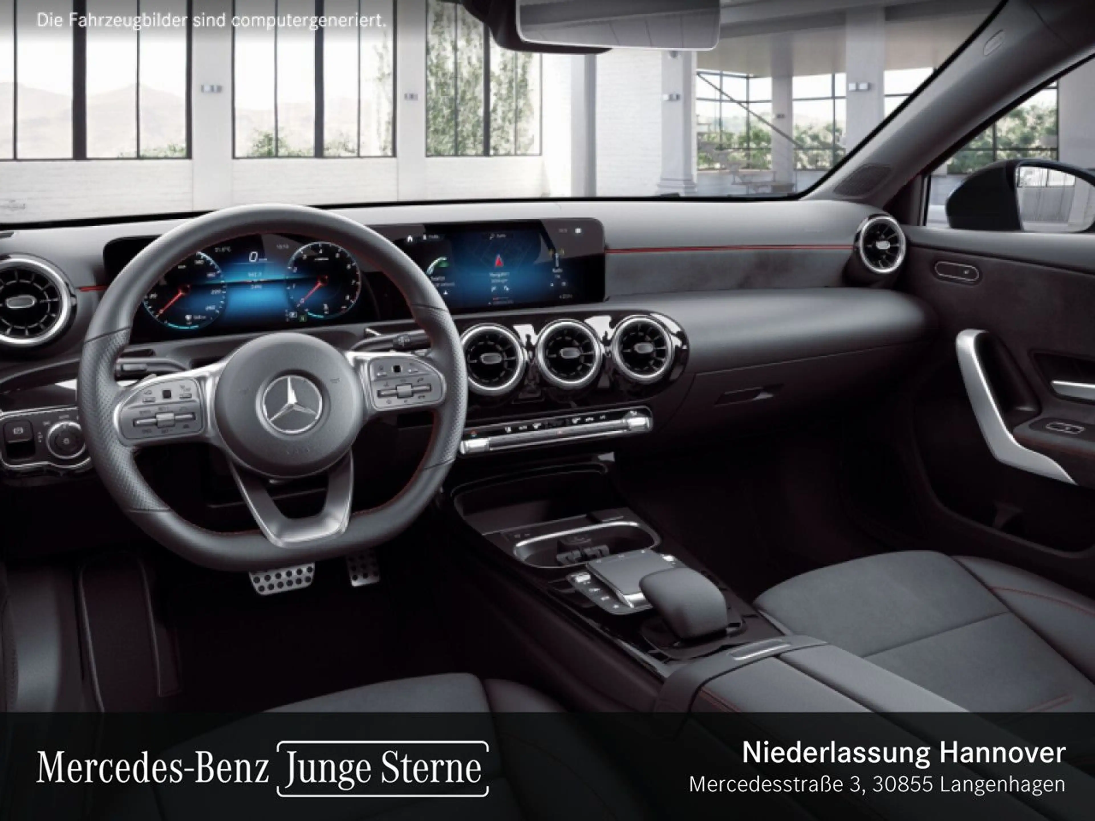 Mercedes-Benz A 220 d AMG+NIGHT+PANO+360°+AHK+LED+8G — photo 10