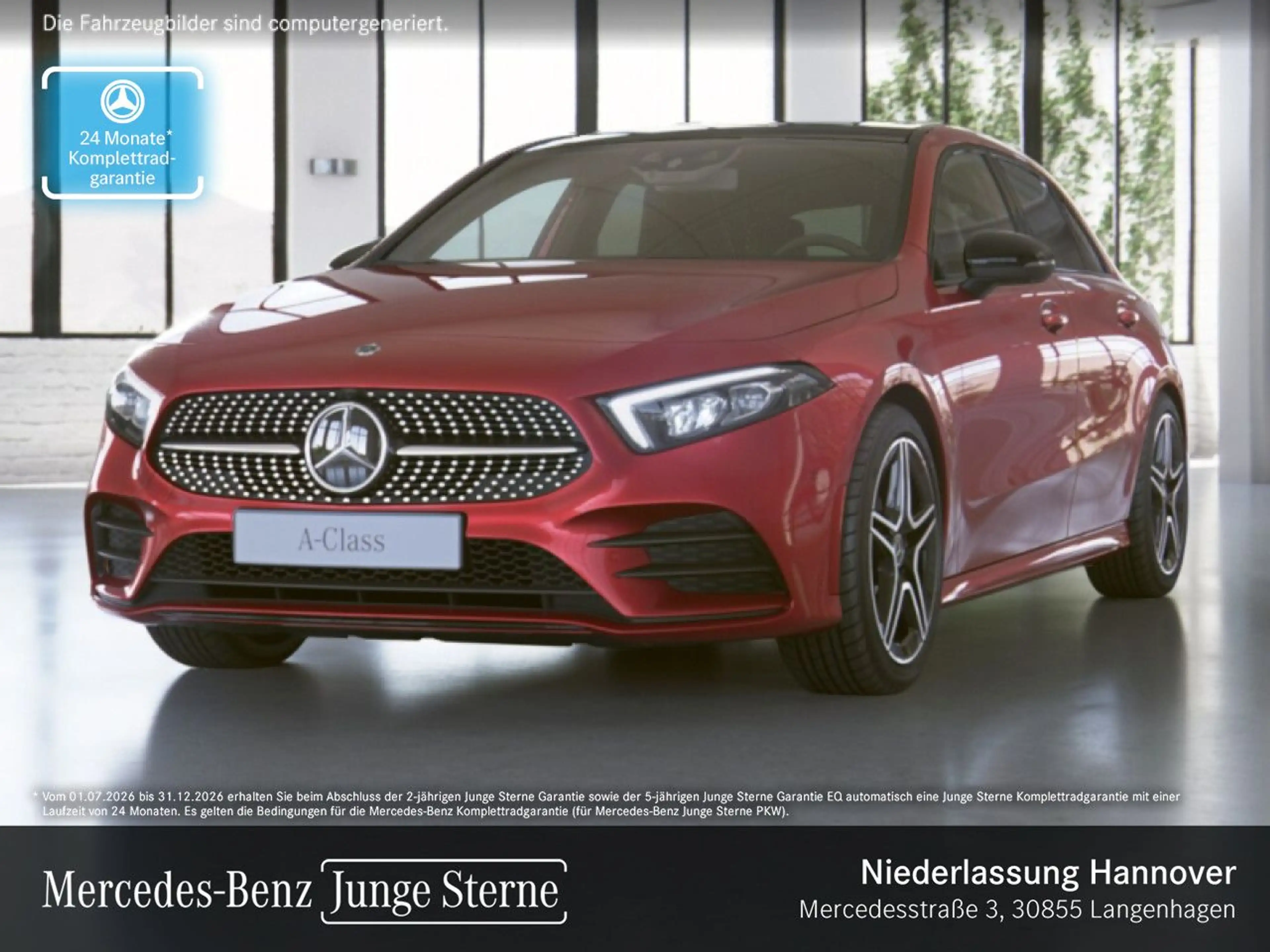 Mercedes-Benz A 220 d AMG+NIGHT+PANO+360°+AHK+LED+8G
