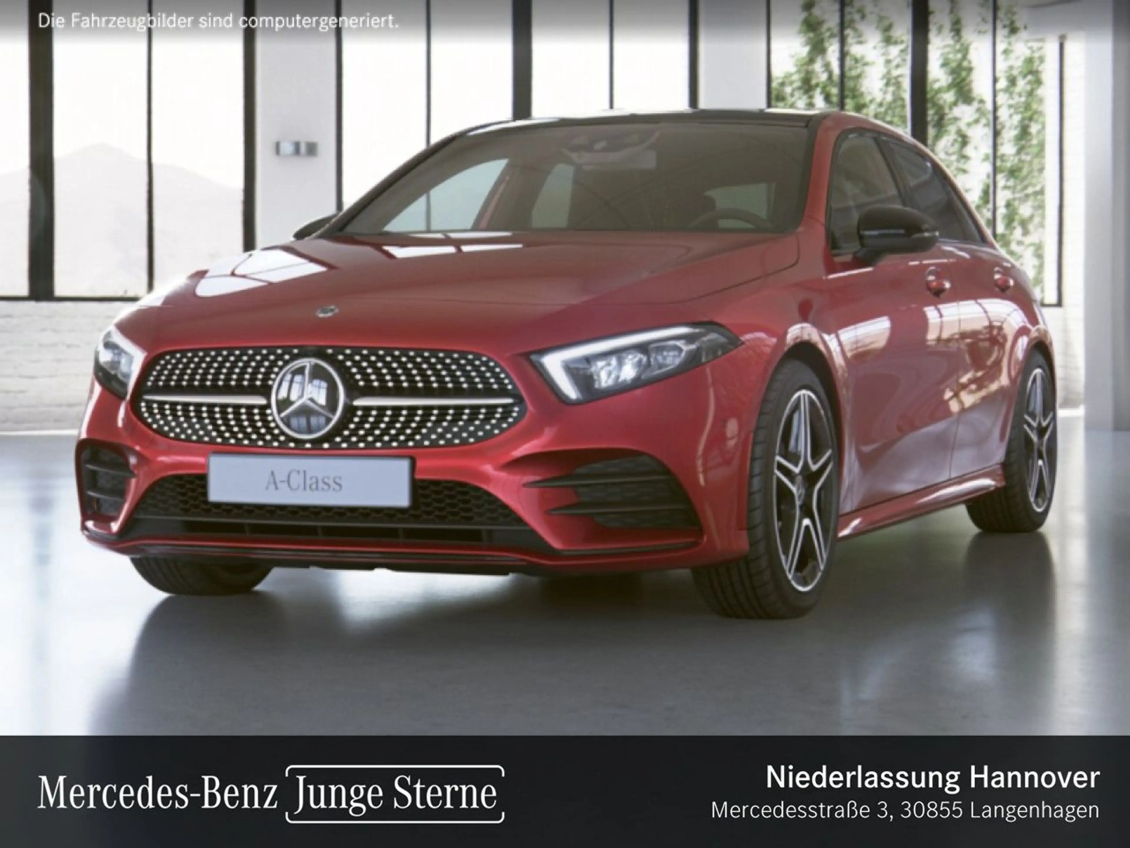 Mercedes-Benz A 220 d AMG+NIGHT+PANO+360°+AHK+LED+8G — photo 2