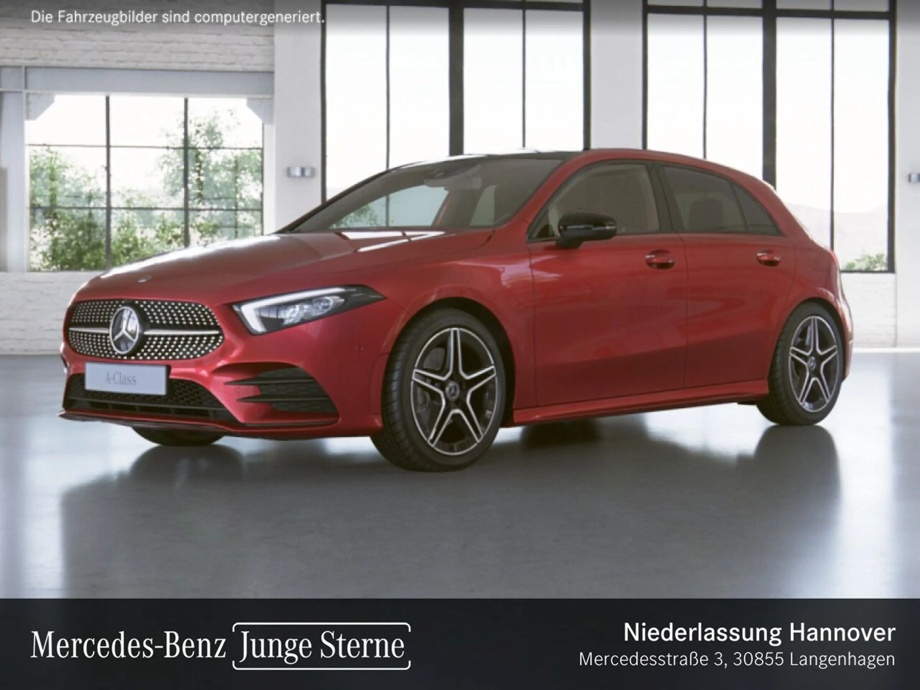Mercedes-Benz A 220 d AMG+NIGHT+PANO+360°+AHK+LED+8G — photo 14