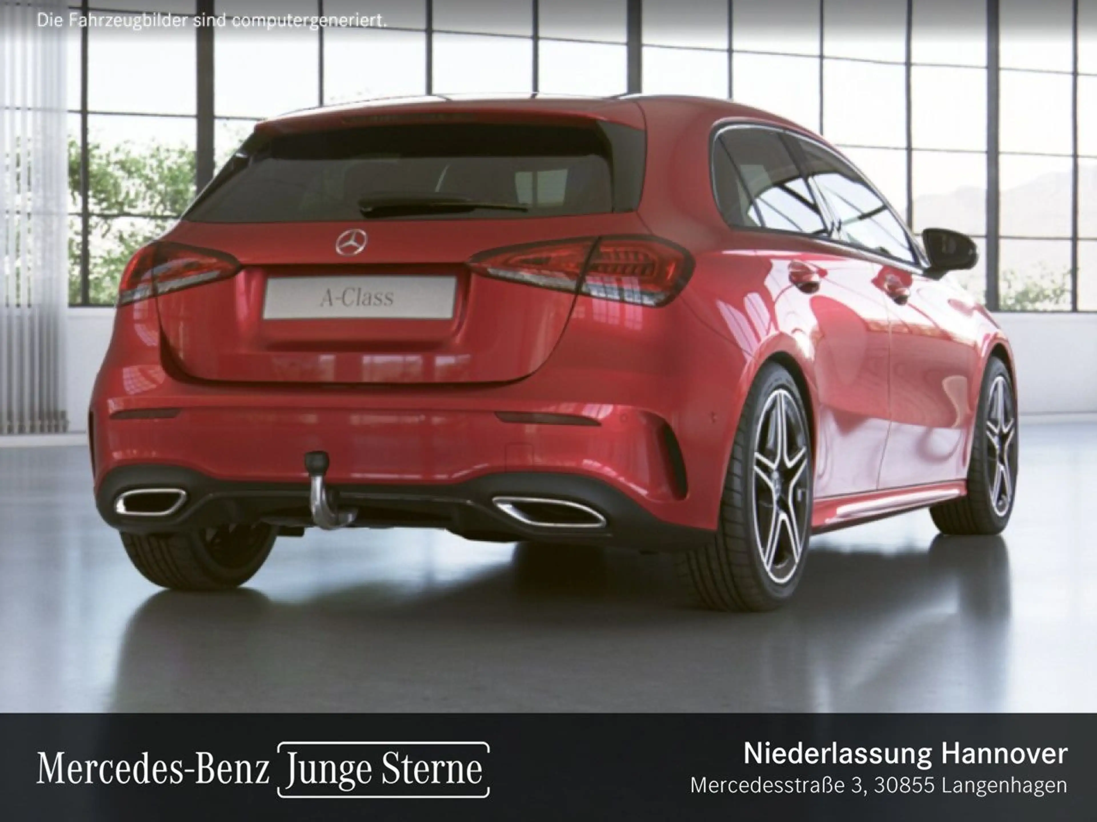 Mercedes-Benz A 220 d AMG+NIGHT+PANO+360°+AHK+LED+8G — photo 4