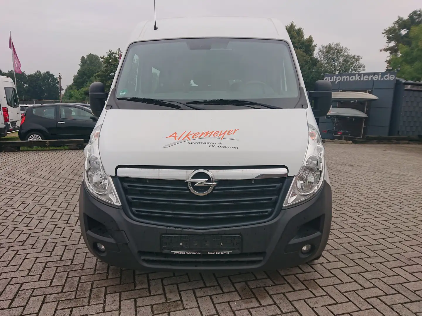 Opel Movano HBs L3H2 3,9t B Bus 17 Sitze Klima Weiß - 2