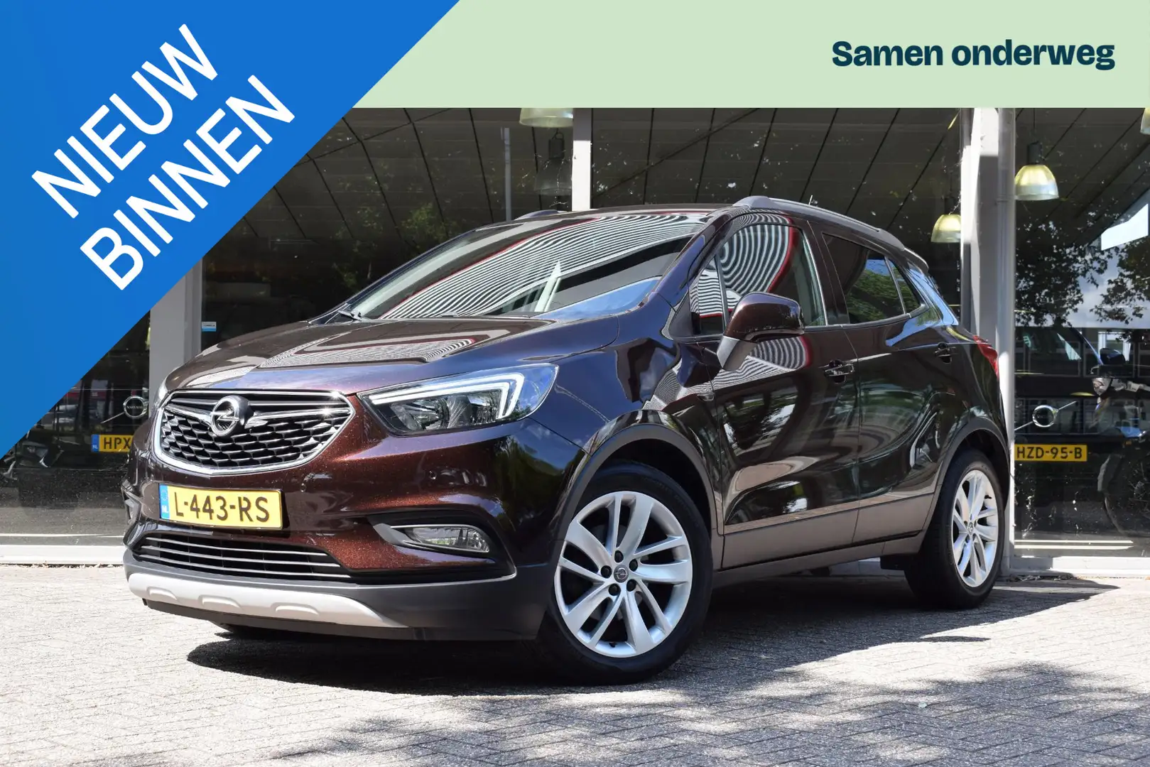Opel Mokka X 1.6 Selection met leer/Nav/Trekhaak/Nieuw model smeđa - 1