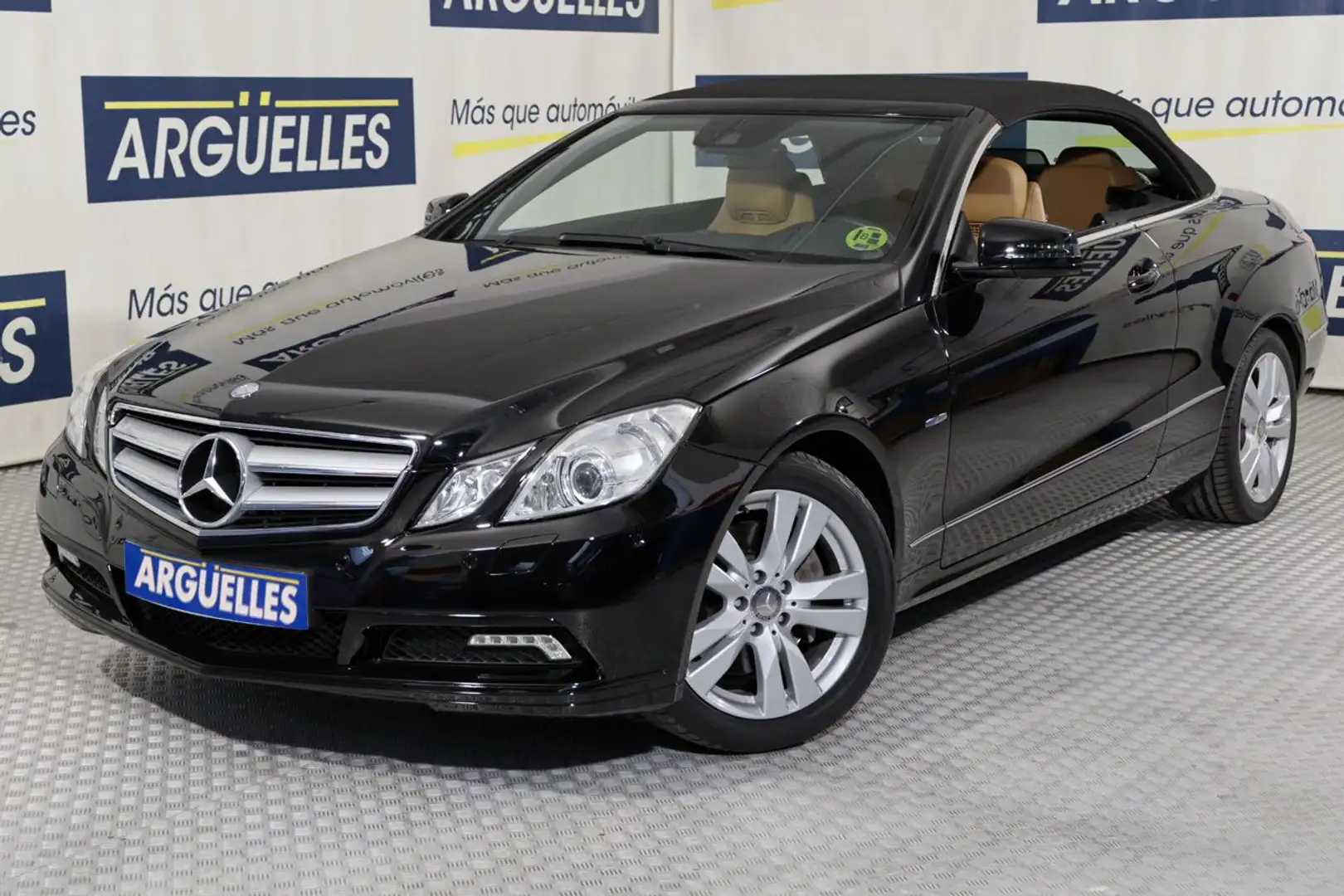 Mercedes-Benz E 350 CDI Cabrio Avantgarde 230cv Zwart - 2
