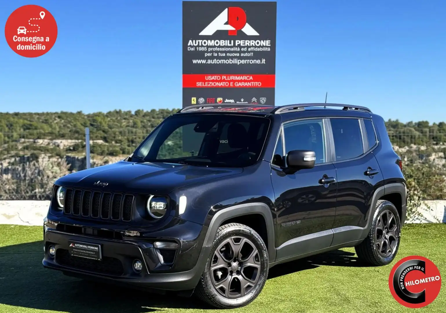 Jeep Renegade 1.6 M-Jet 130cv 80th Anniversary - Soli 1.600 km Schwarz - 1