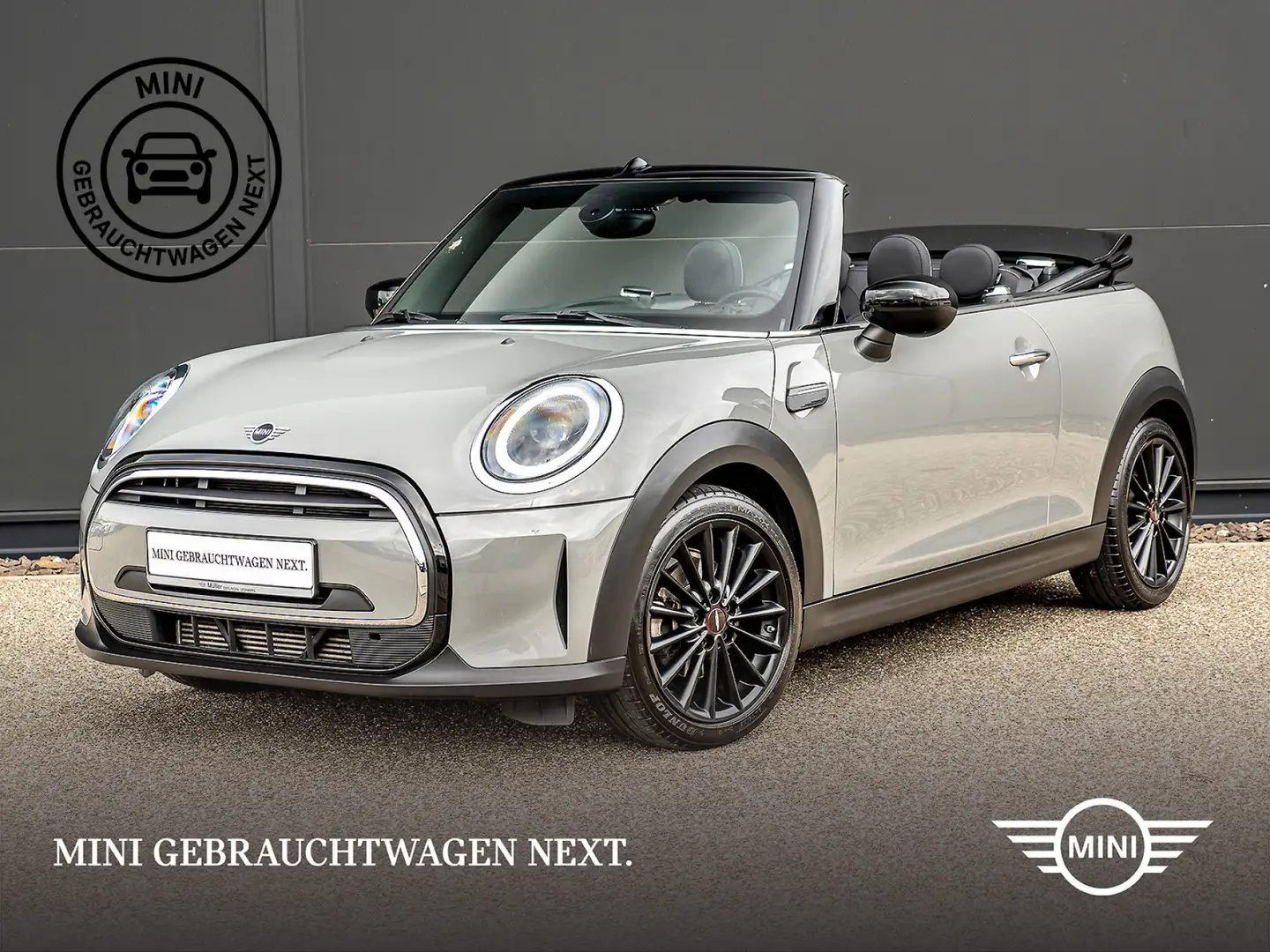 MINI Cooper Cabrio Aut. CarPlay DAB Tempomat SH 1VB LED Gris - 1