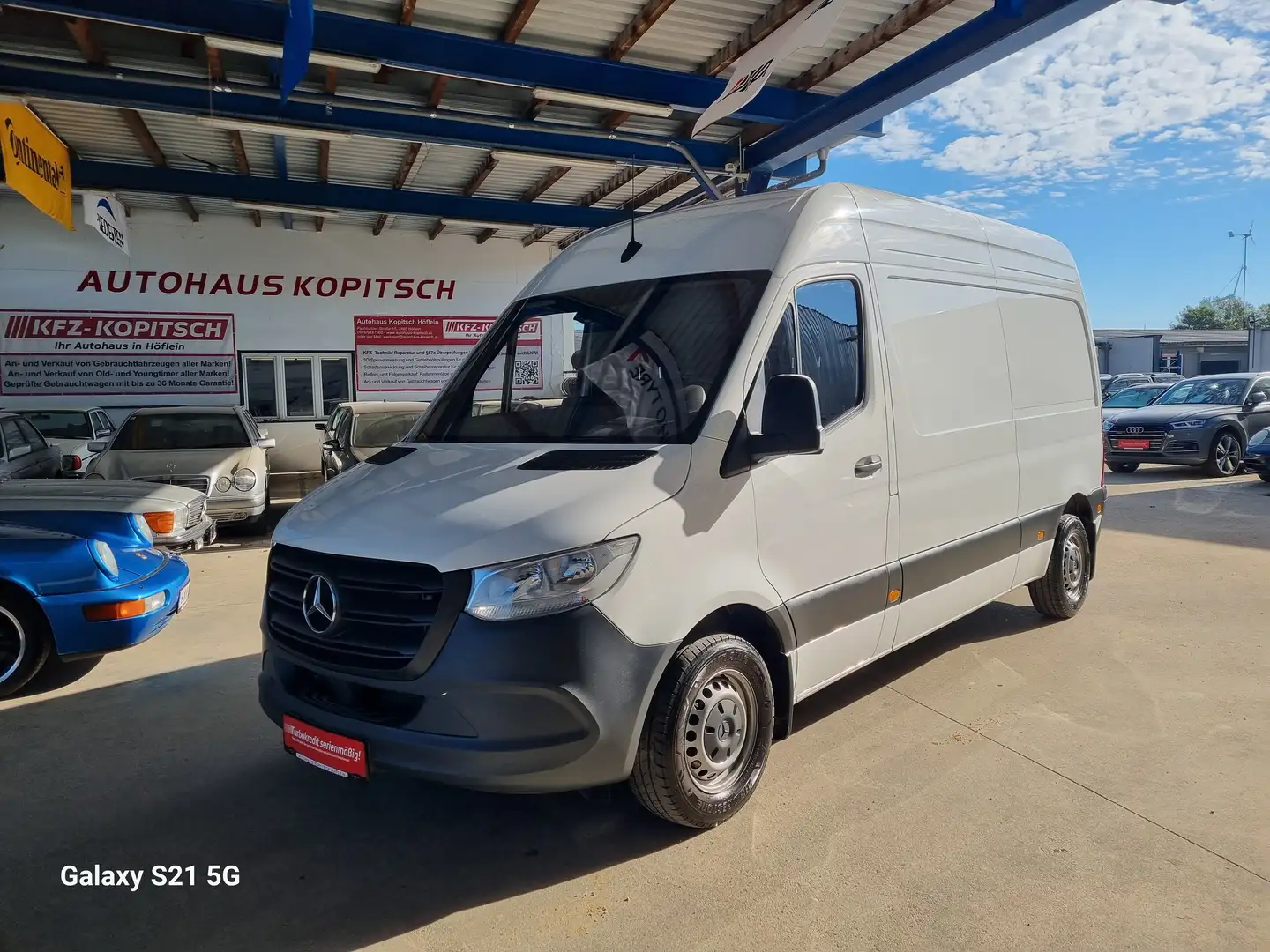 Mercedes-Benz Sprinter L2H2 Kasten - Topzustand! Weiß - 1