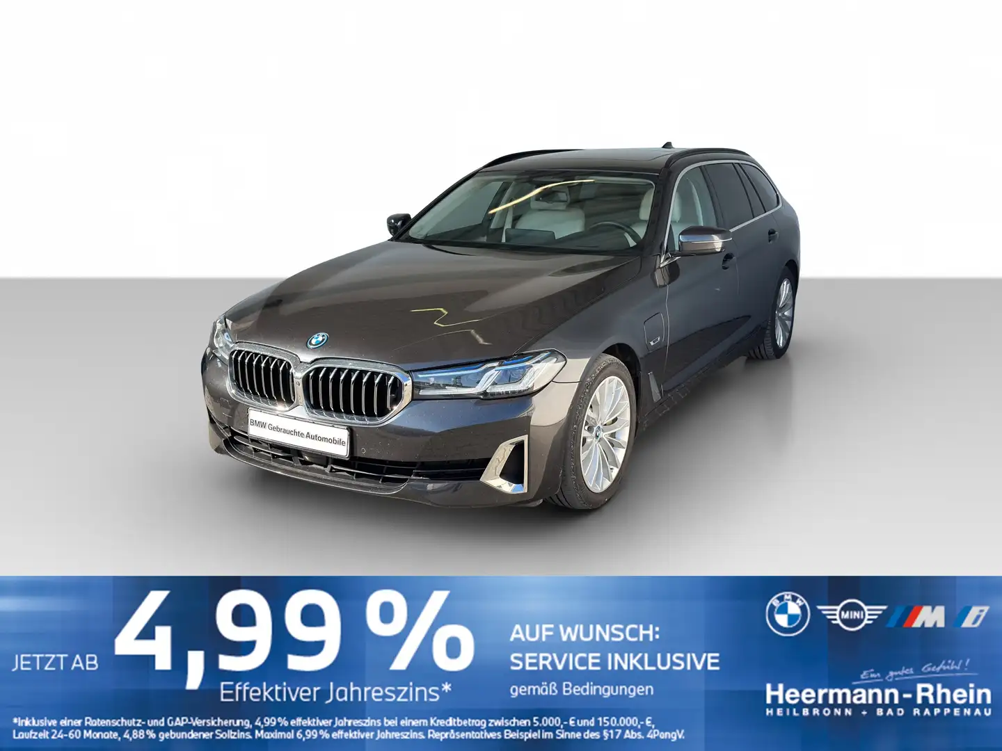BMW 530 e xDrive Tour. Luxury Line Navi.Laserl.AHK.GD Grau - 2