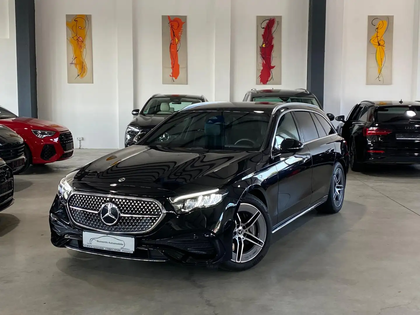 Mercedes-Benz E 220 T d AMG Line Advanced/DIS/´19/ Noir - 1